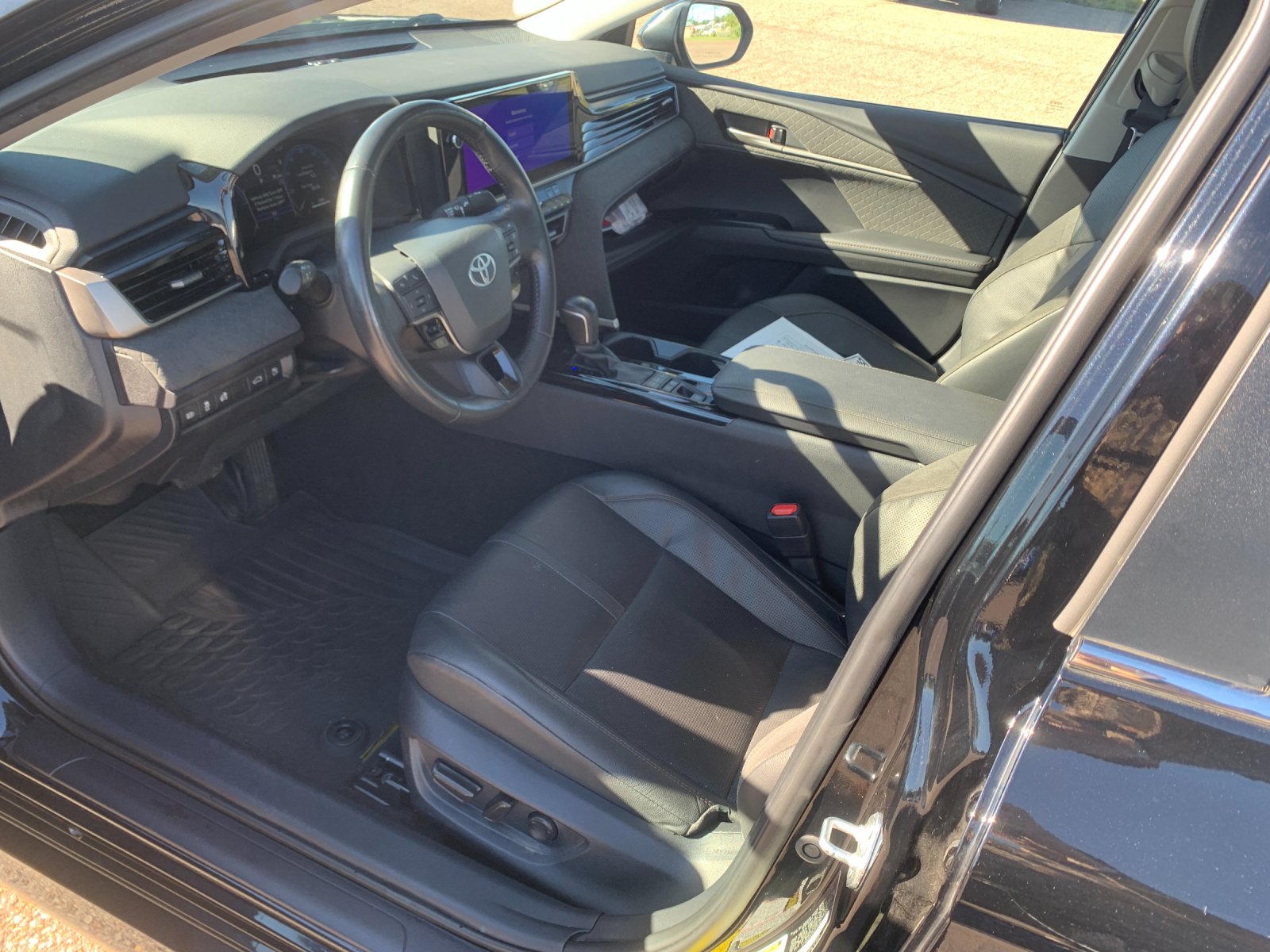 Used 2025 Black Toyota XLE image 12