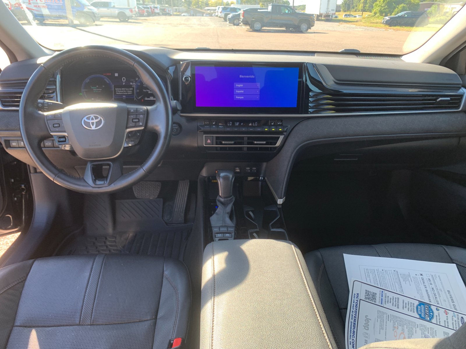 Used 2025 Black Toyota XLE image 17