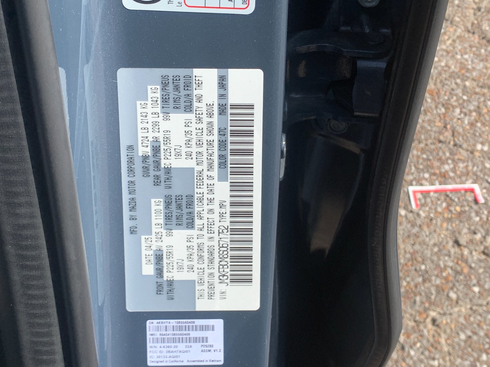 Used 2025 Gray Mazda 2.5 S Carbon Edition image 36