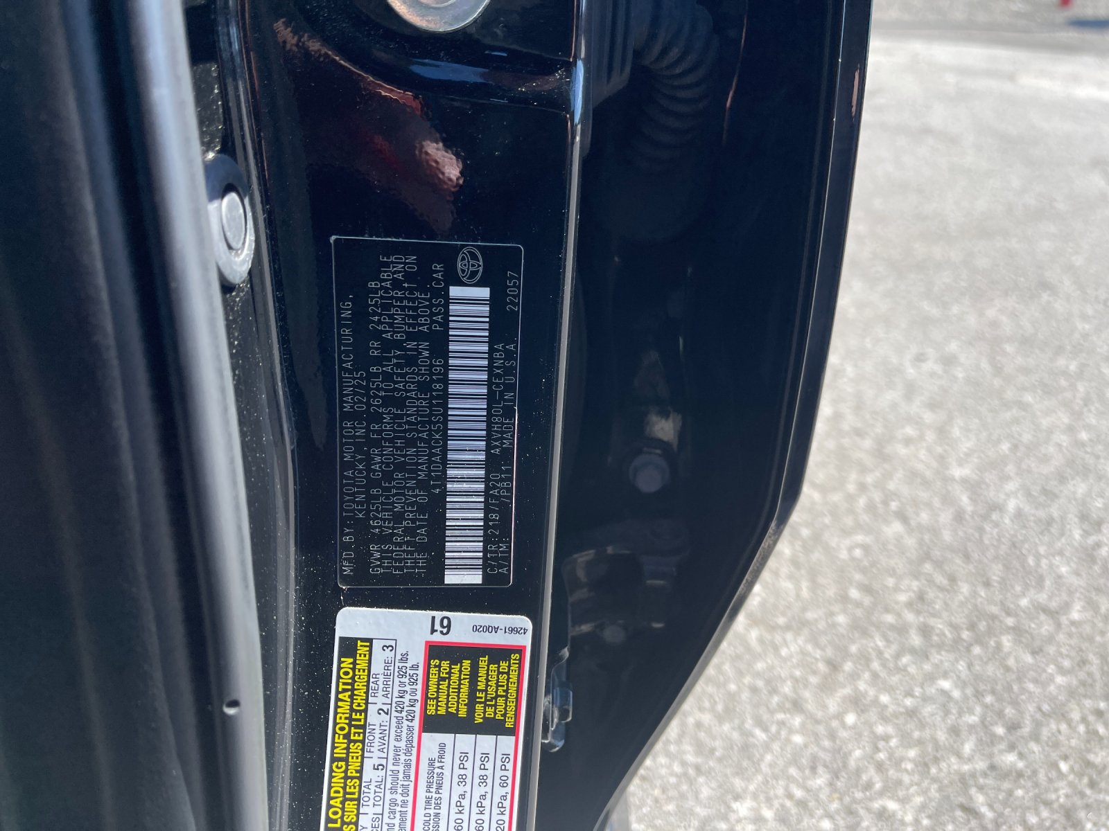 Used 2025 Black Toyota LE image 32