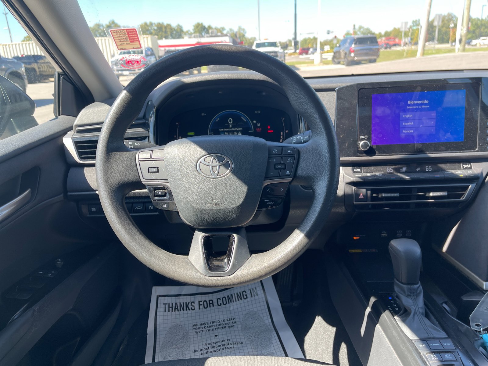 Used 2025 Black Toyota LE image 16