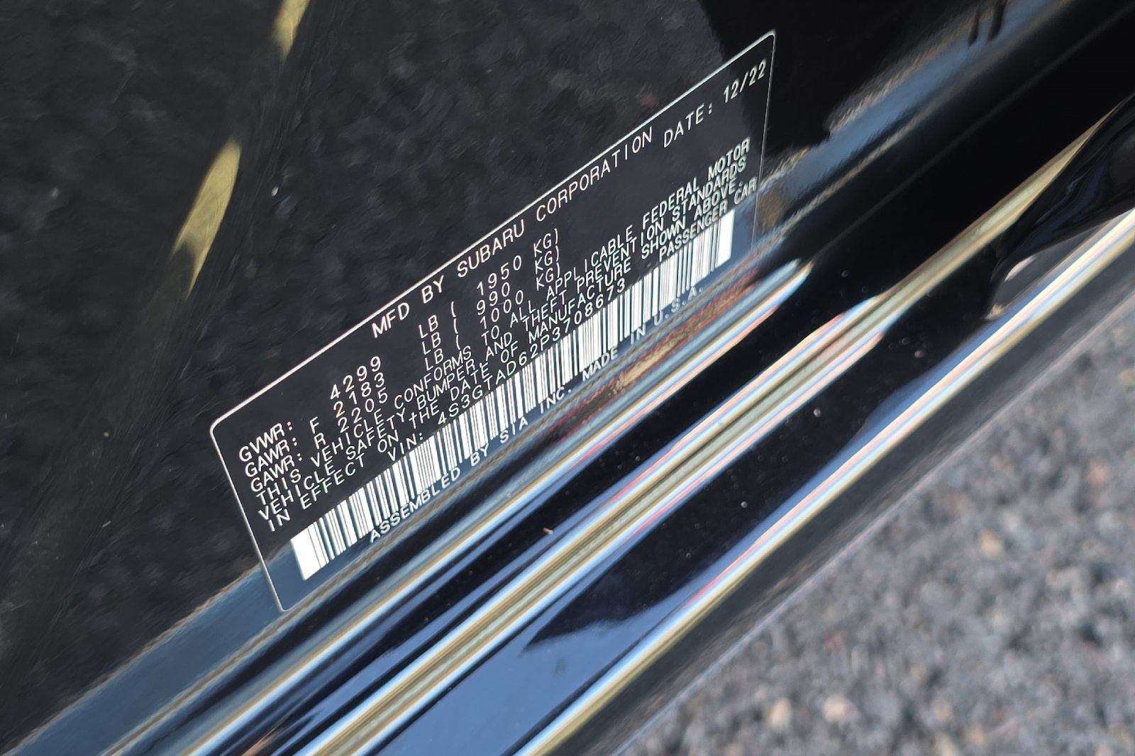 Used 2023 Black Subaru Premium image 28