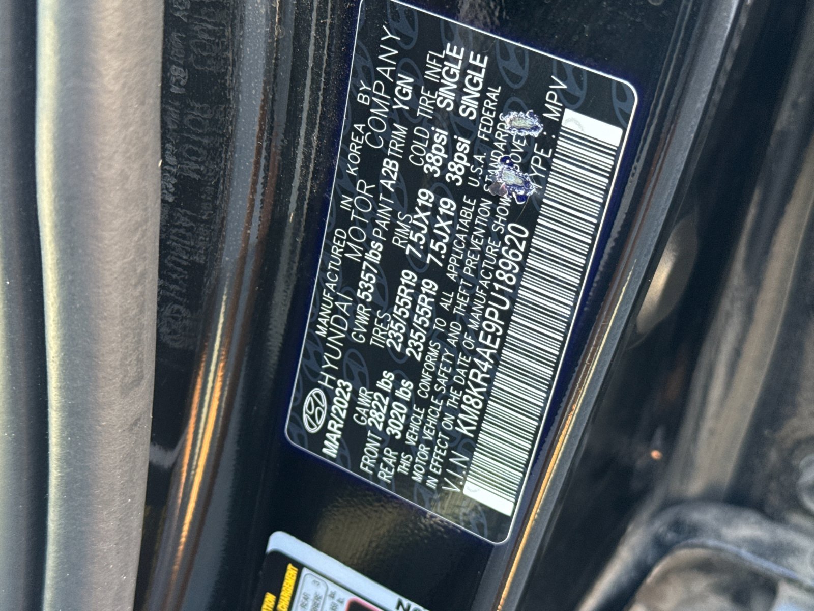 Used 2023 Black Hyundai Limited image 28