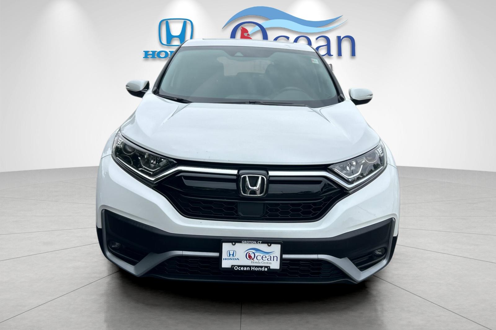 Used 2021 Platinum White Pearl Honda EX-L image 8