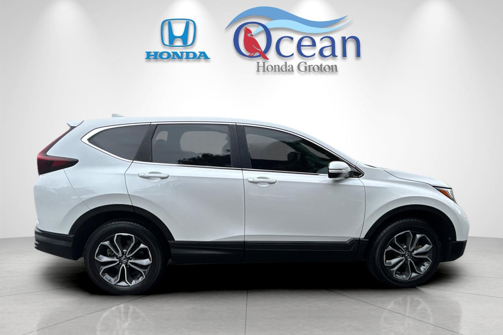 Used 2021 Platinum White Pearl Honda EX-L image 2