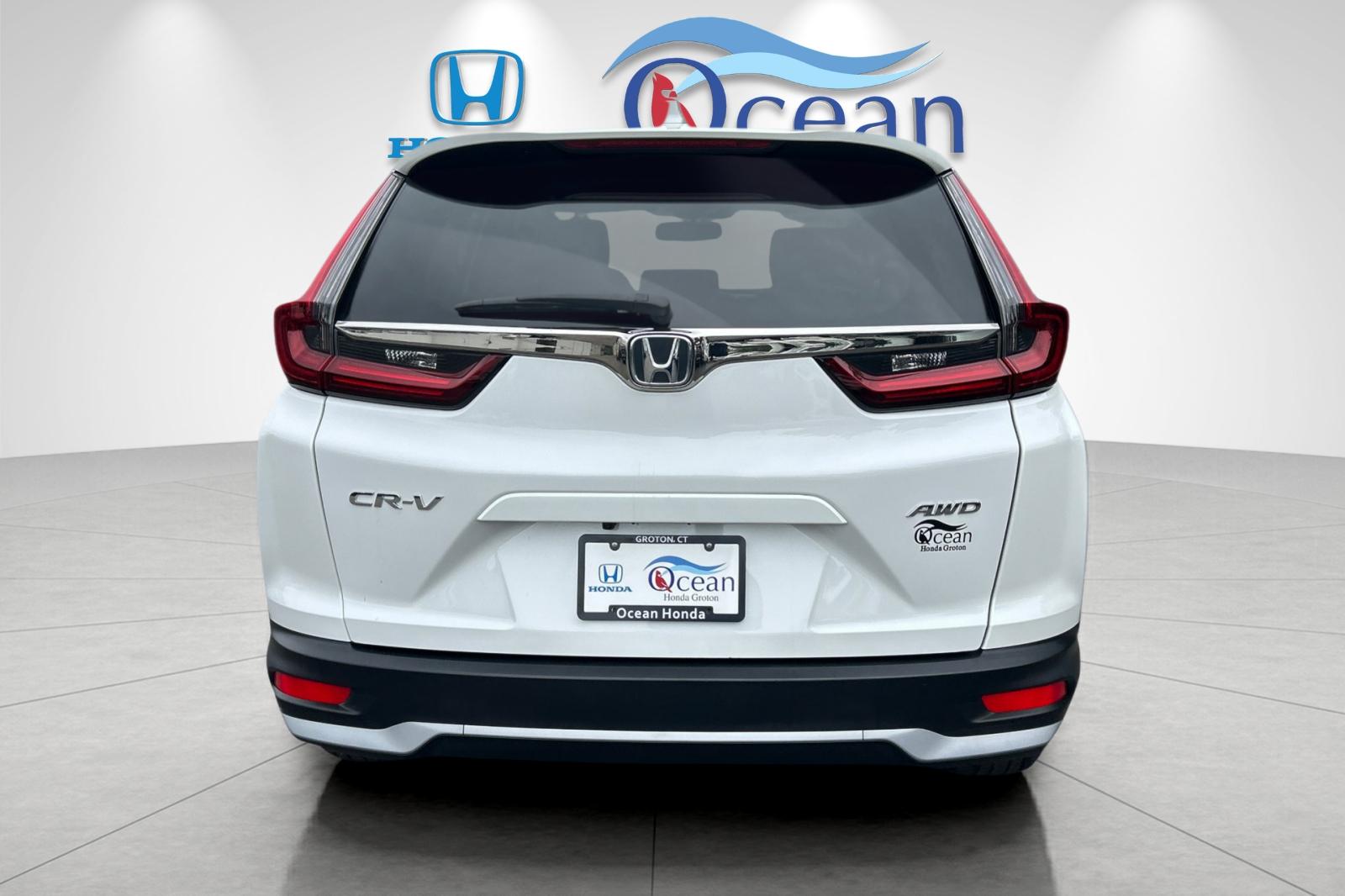 Used 2021 Platinum White Pearl Honda EX-L image 4