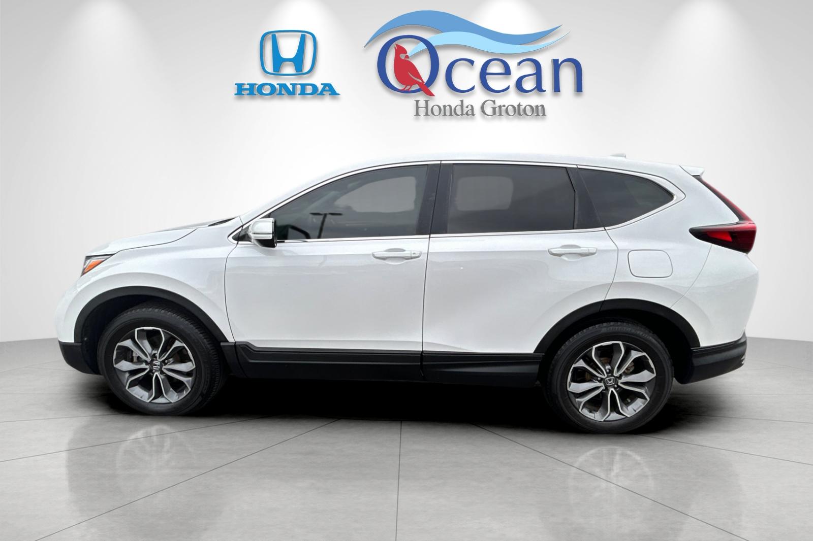 Used 2021 Platinum White Pearl Honda EX-L image 6