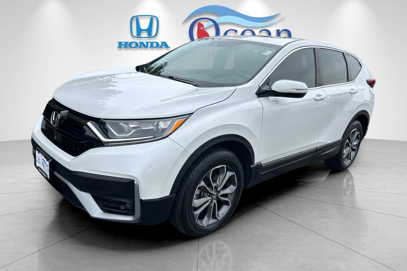 Used 2021 Platinum White Pearl Honda EX-L image 7