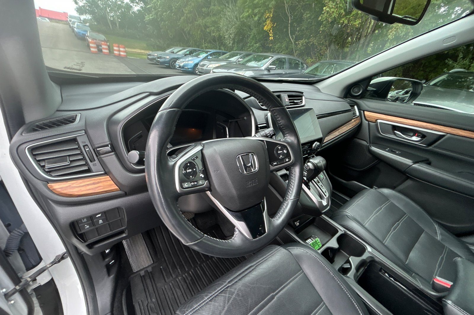 Used 2021 Platinum White Pearl Honda EX-L image 9