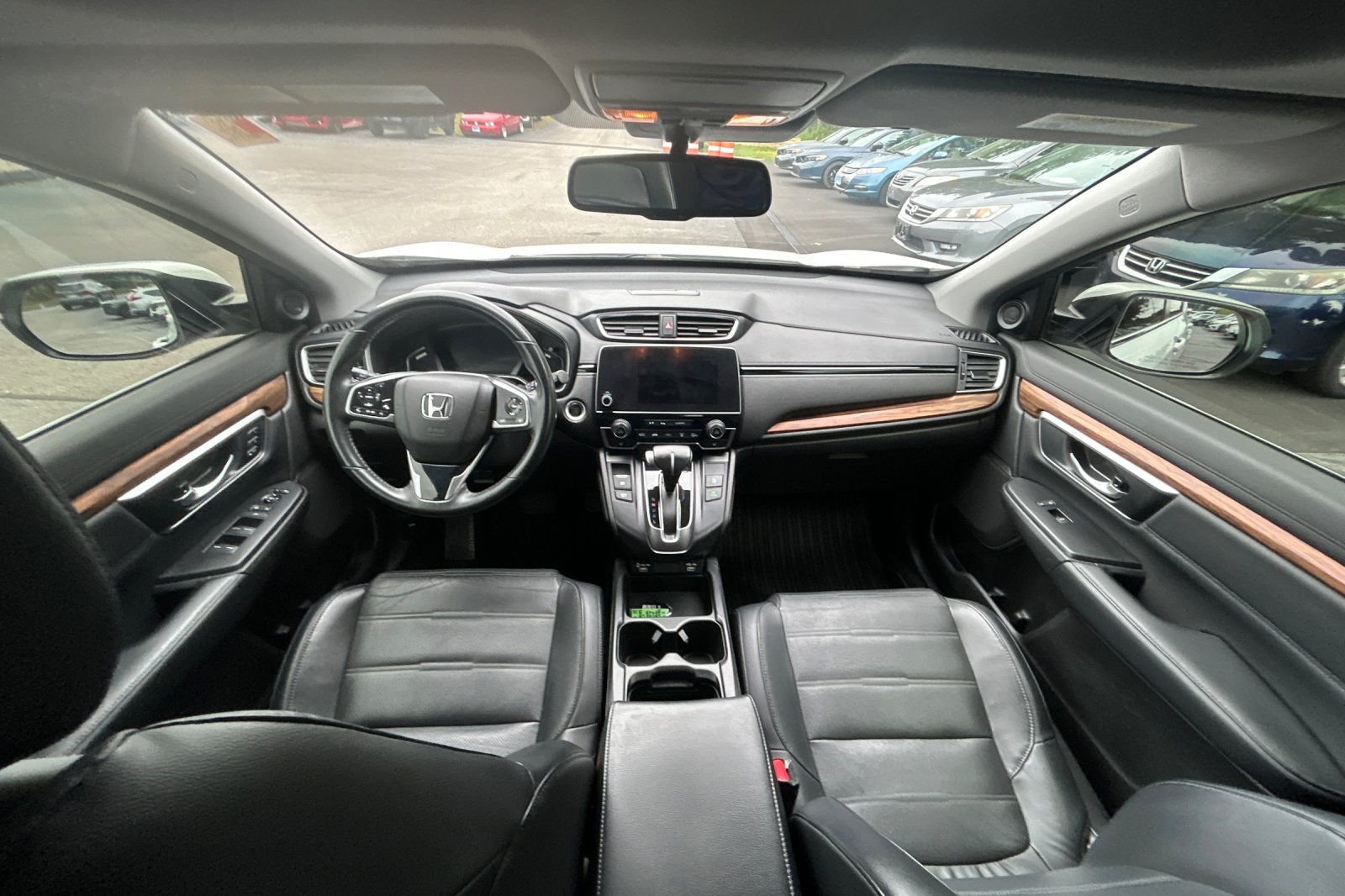 Used 2021 Platinum White Pearl Honda EX-L image 13