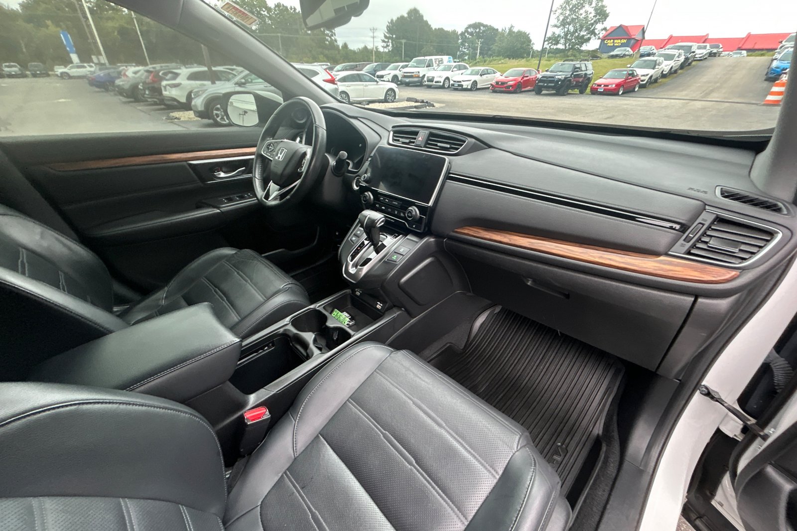 Used 2021 Platinum White Pearl Honda EX-L image 16