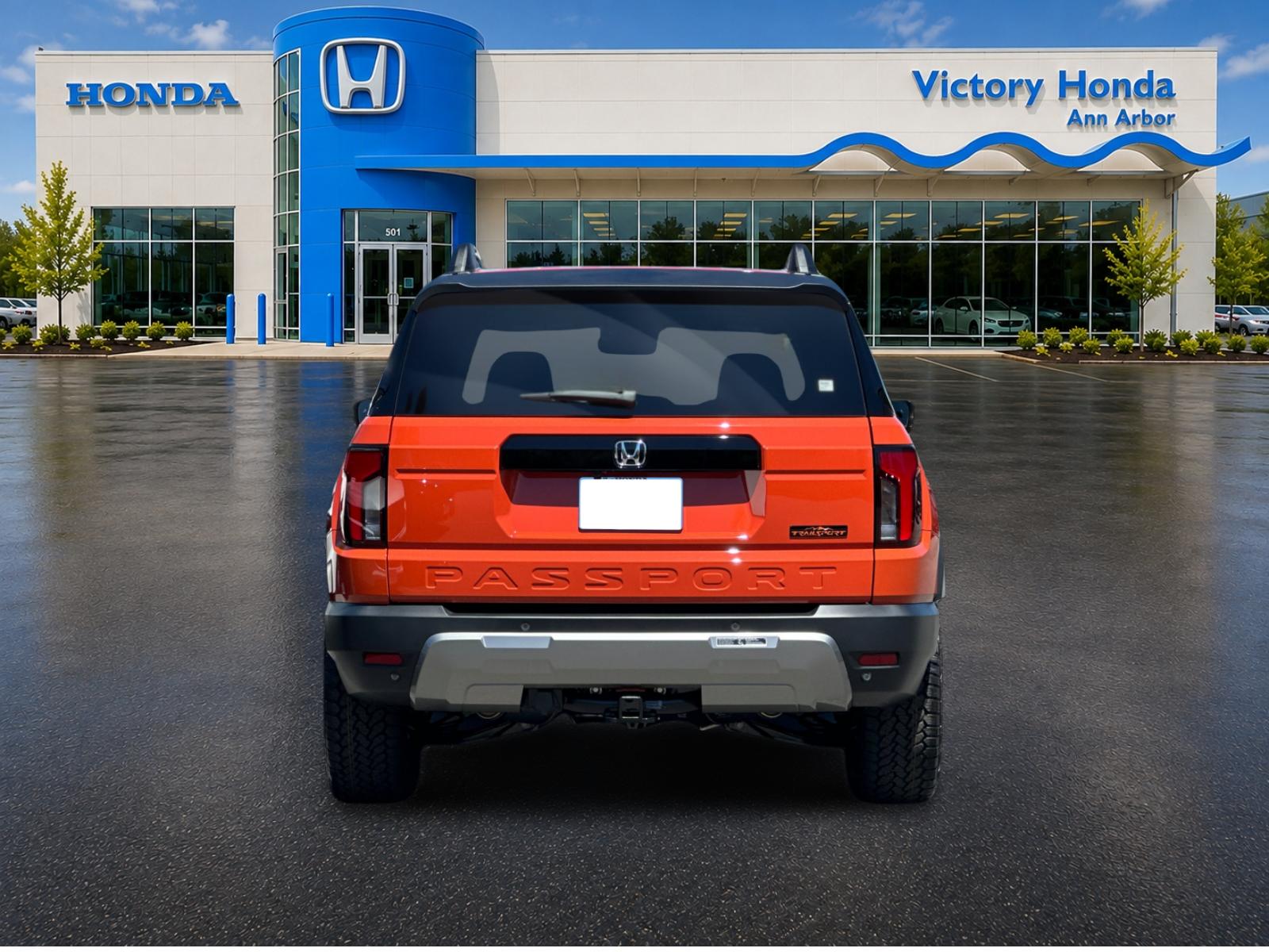 New 2026 Sunset Orange Honda TrailSport Elite image 6