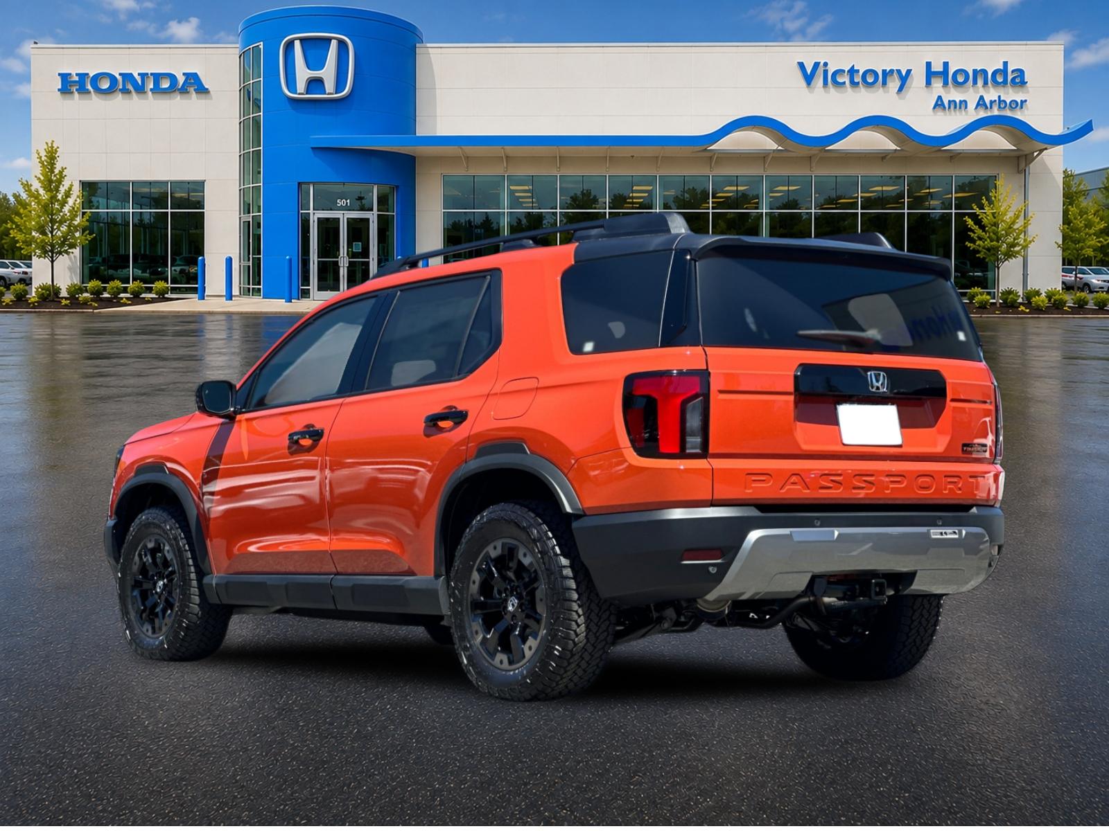 New 2026 Sunset Orange Honda TrailSport Elite image 7
