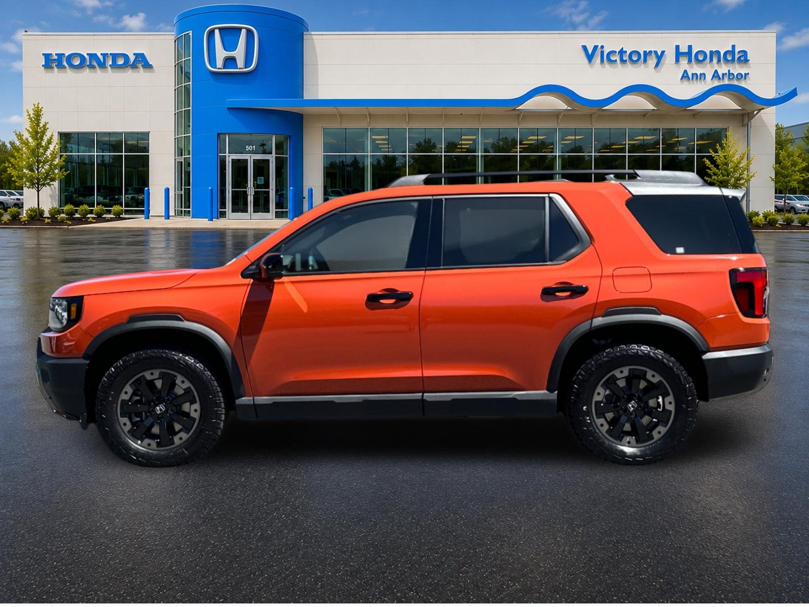 New 2026 Sunset Orange Honda TrailSport Elite image 8