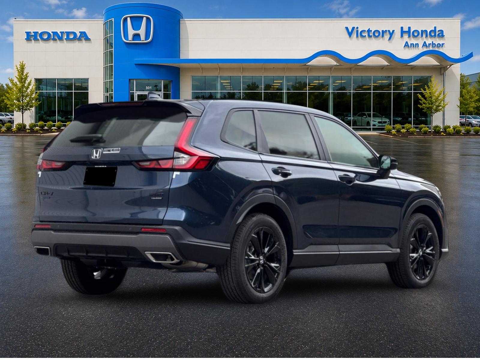 New 2027 Canyon River Blue Metallic Honda Sport Touring Hybrid AWD image 5