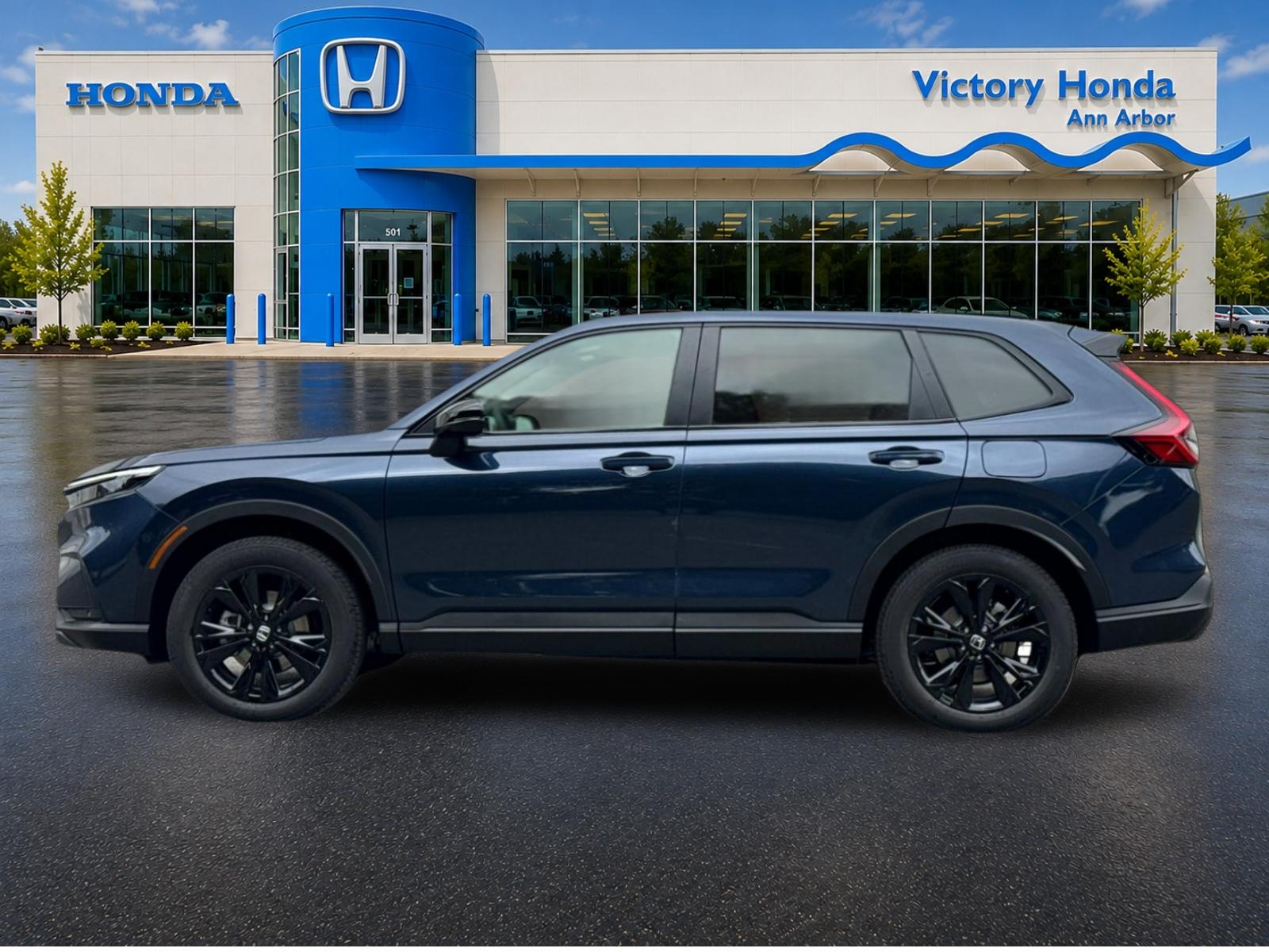 New 2027 Canyon River Blue Metallic Honda Sport Touring Hybrid AWD image 8