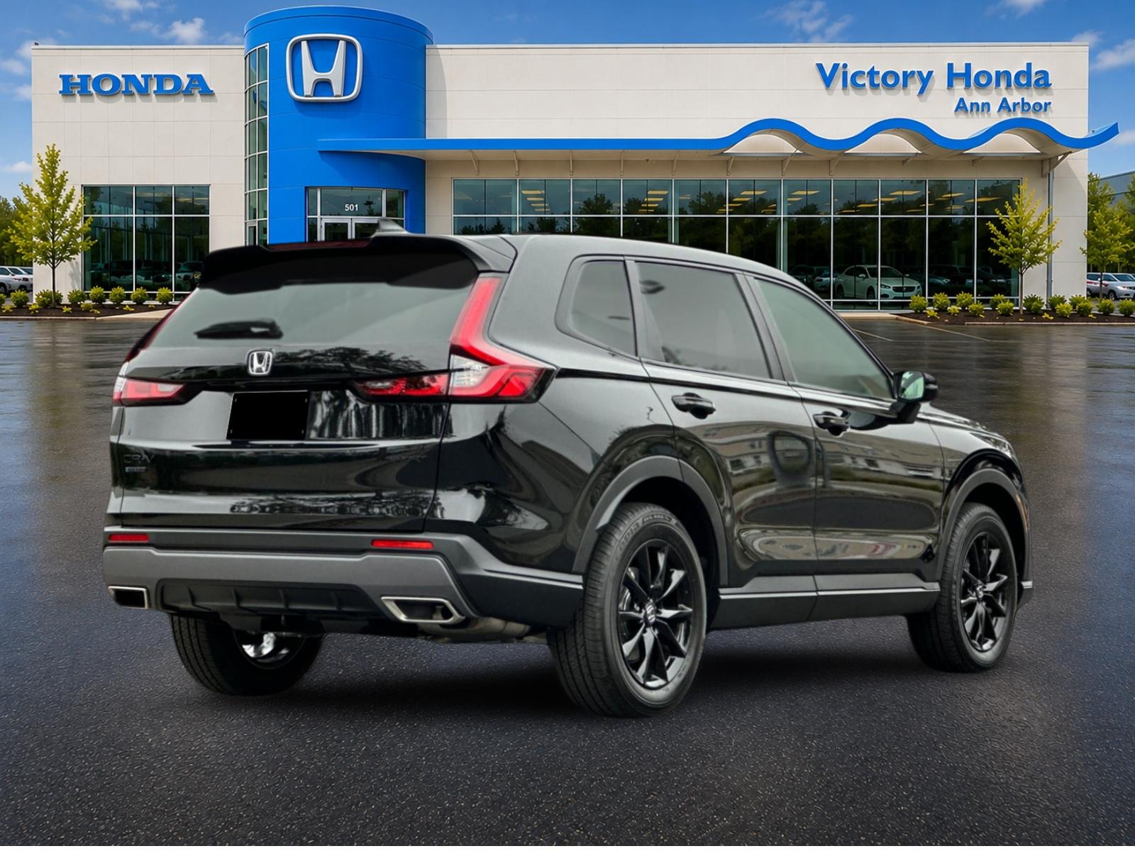 New 2027 Crystal Black Pearl Honda Sport Hybrid AWD image 5