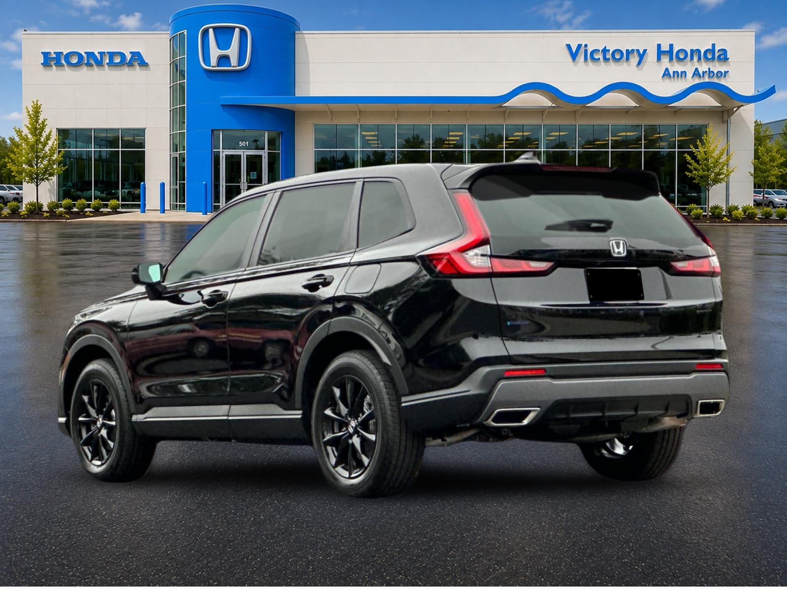 New 2027 Crystal Black Pearl Honda Sport Hybrid AWD image 7