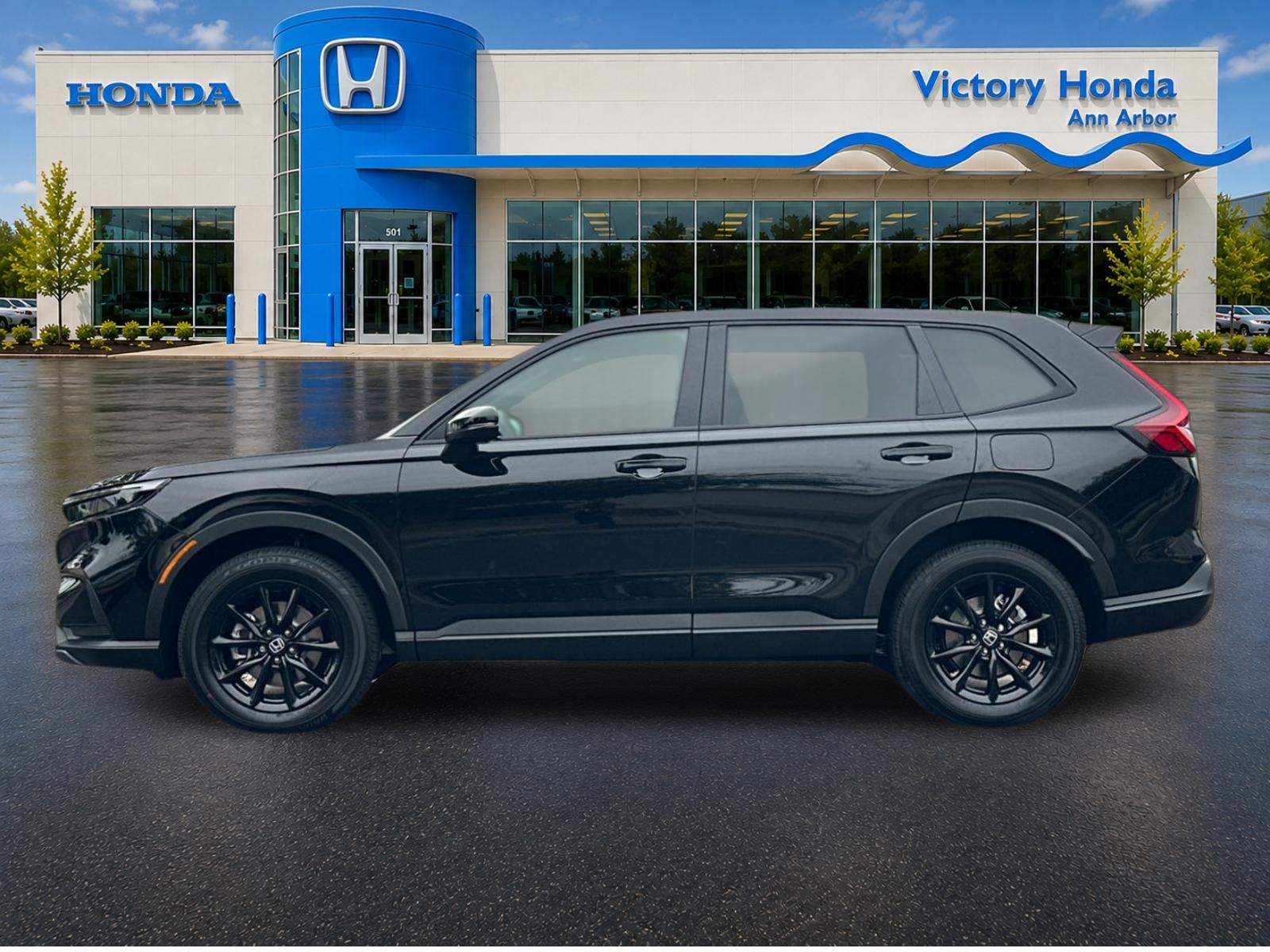 New 2027 Crystal Black Pearl Honda Sport Hybrid AWD image 8