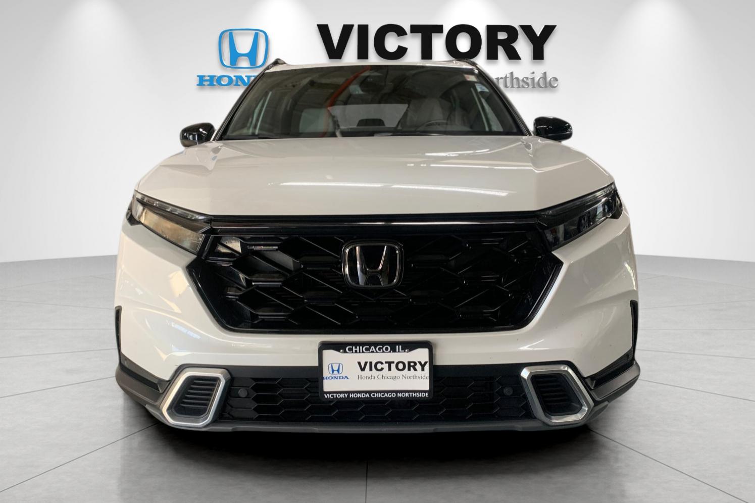 Certified Used 2025 Platinum White Pearl Honda HYBRID AWD SP TRG image 8