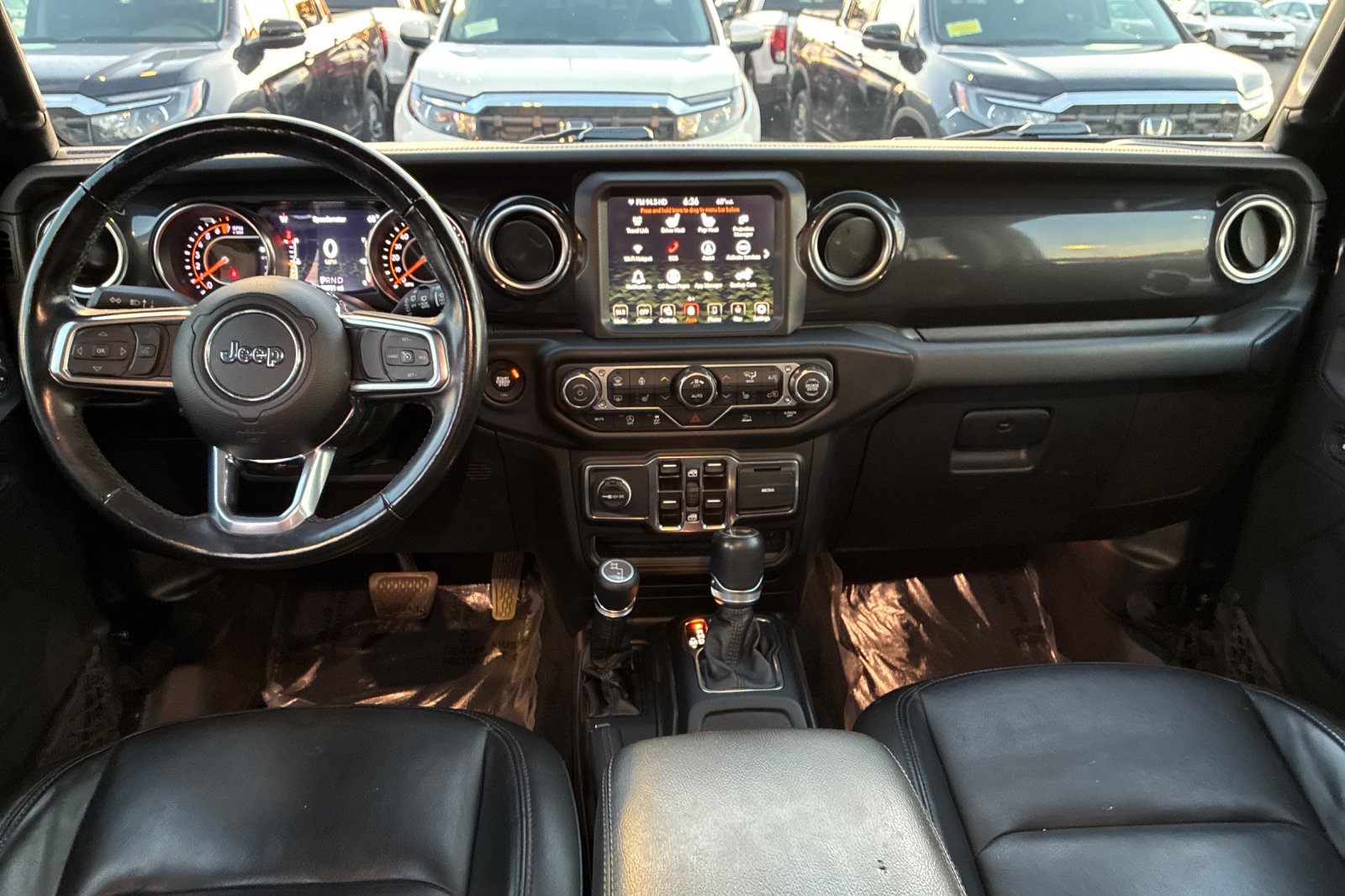 Used 2022 Black Clearcoat Jeep Unlimited Sahara Altitude image 16