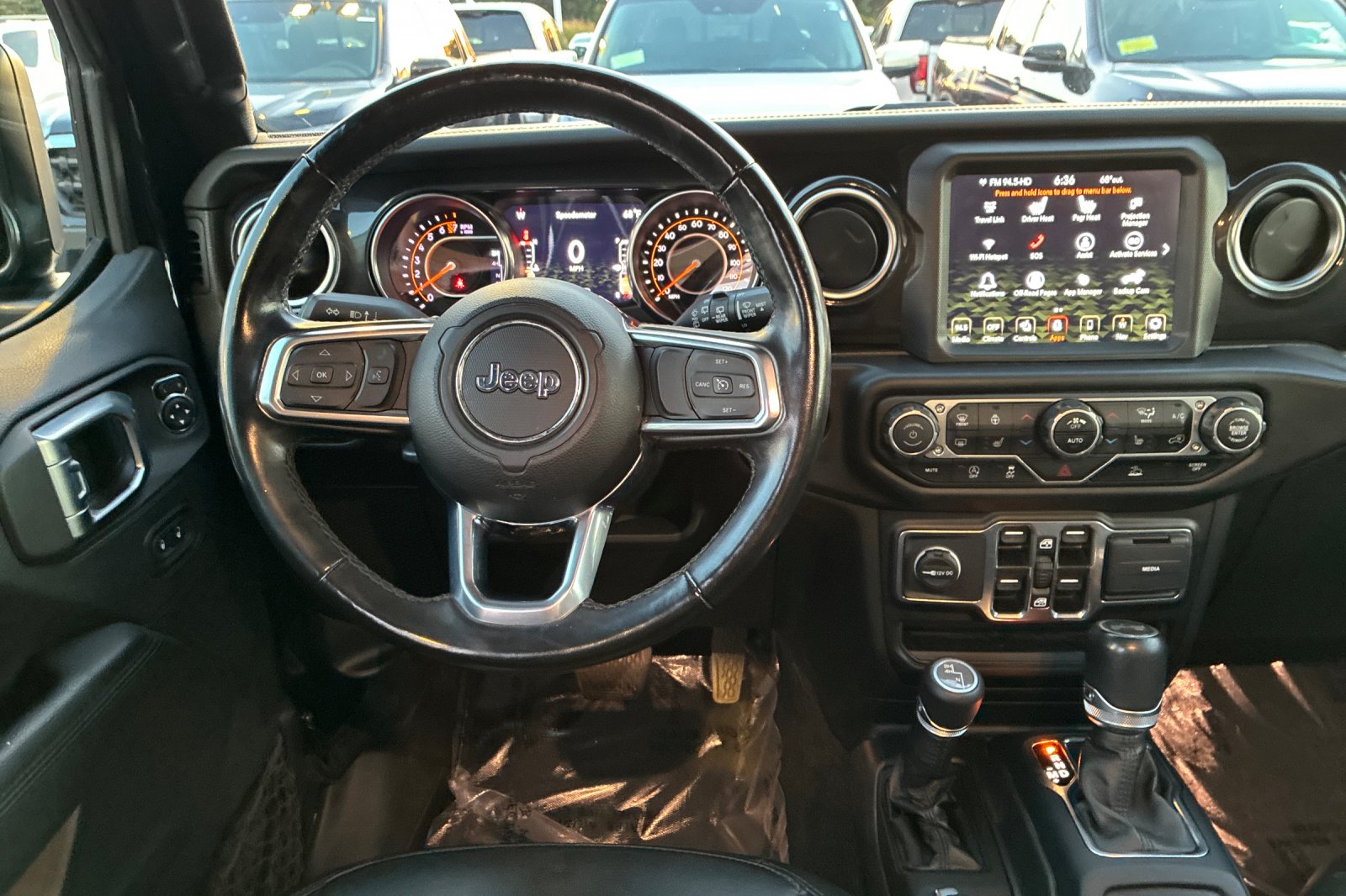 Used 2022 Black Clearcoat Jeep Unlimited Sahara Altitude image 17