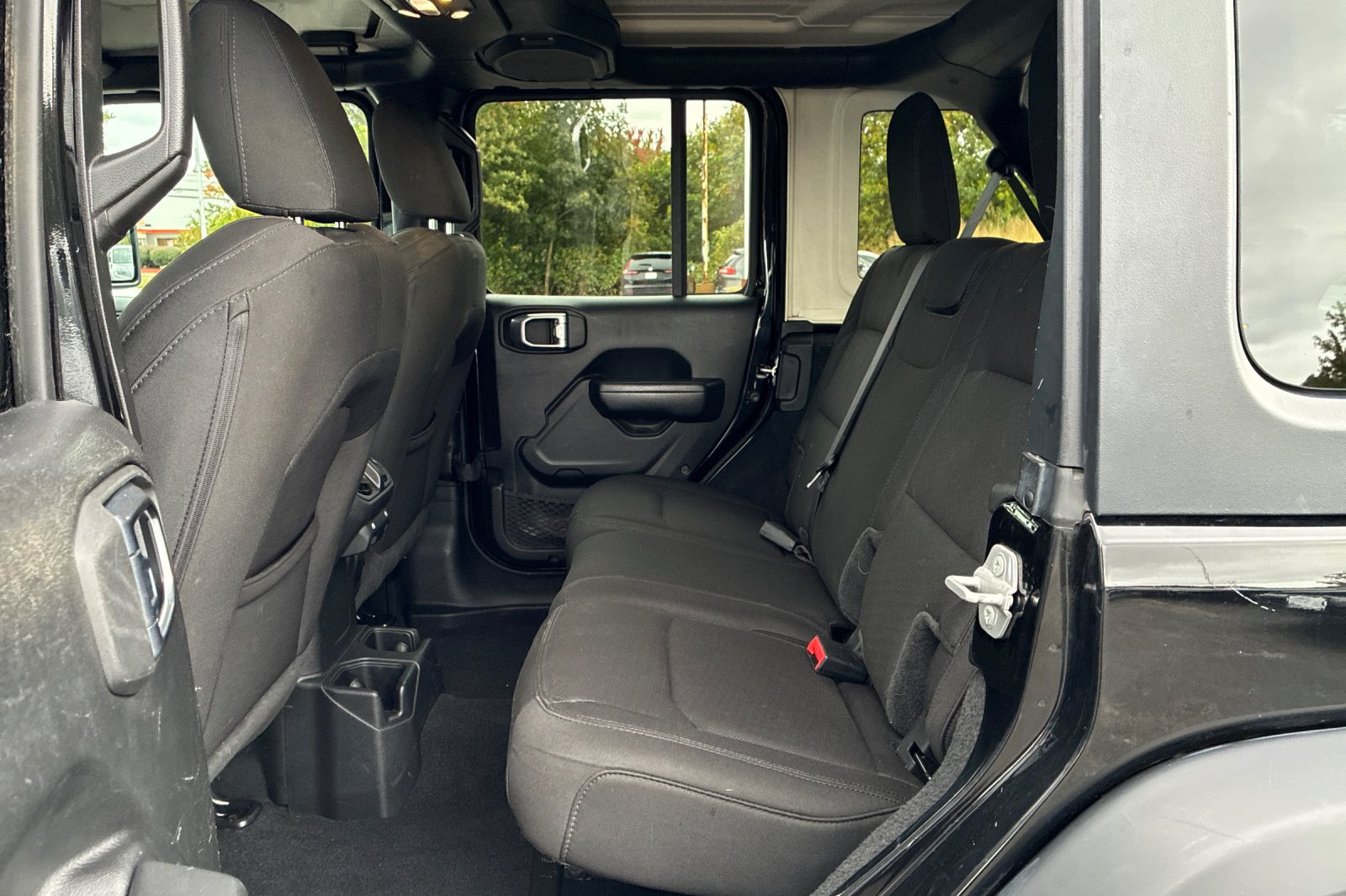 Used 2022 Black Clearcoat Jeep Unlimited Willys image 15