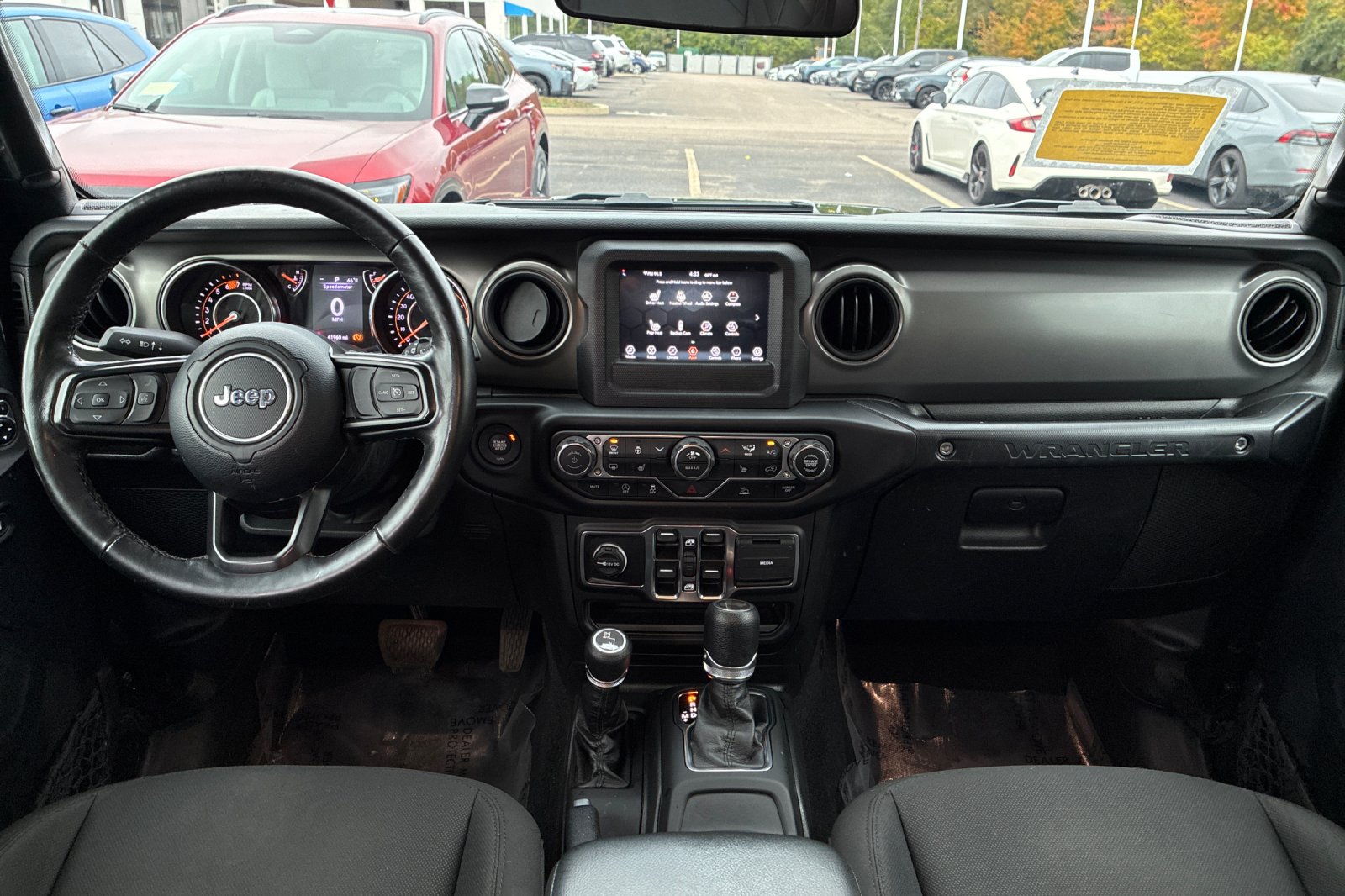 Used 2022 Black Clearcoat Jeep Unlimited Willys image 16