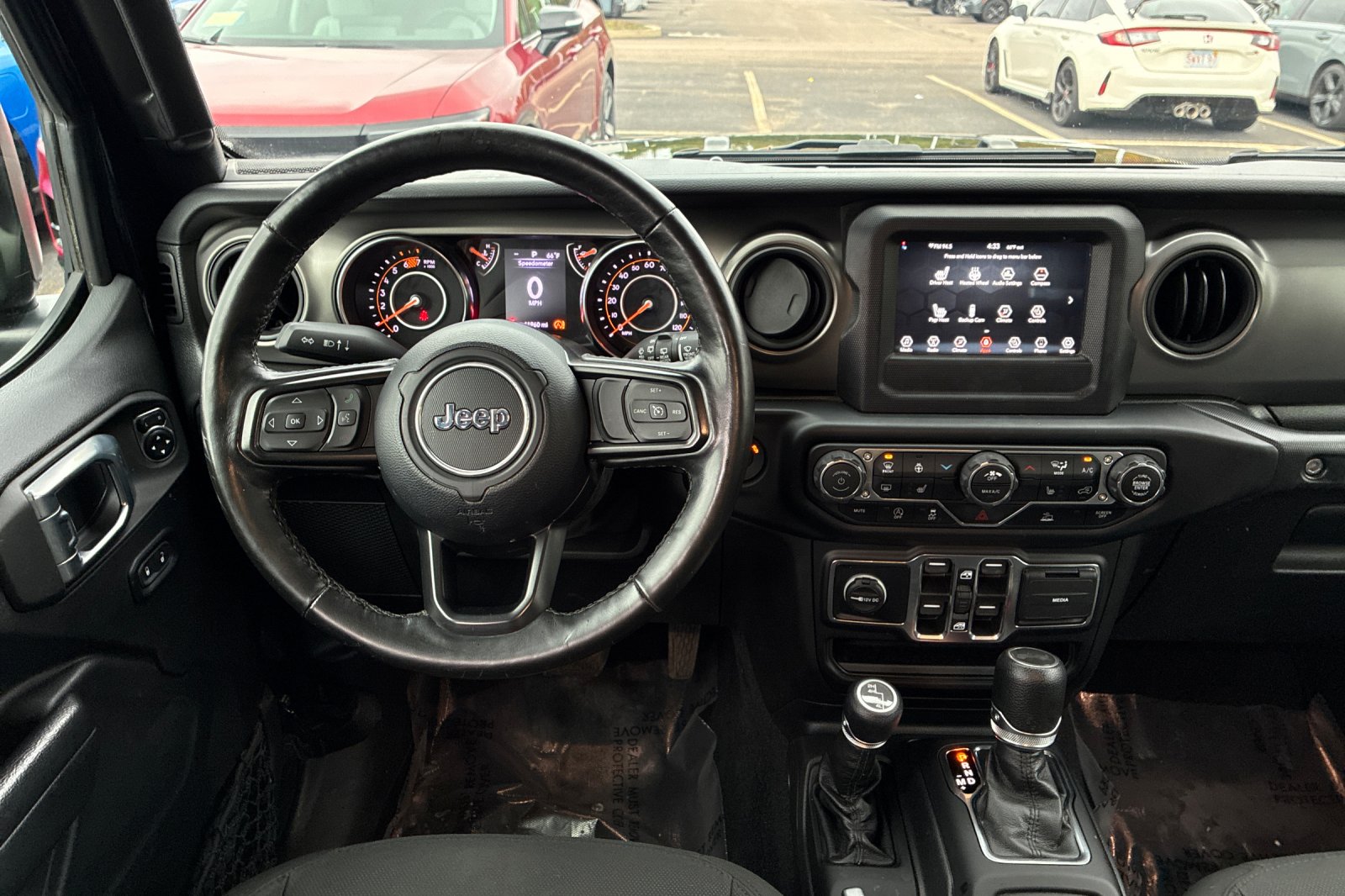 Used 2022 Black Clearcoat Jeep Unlimited Willys image 17