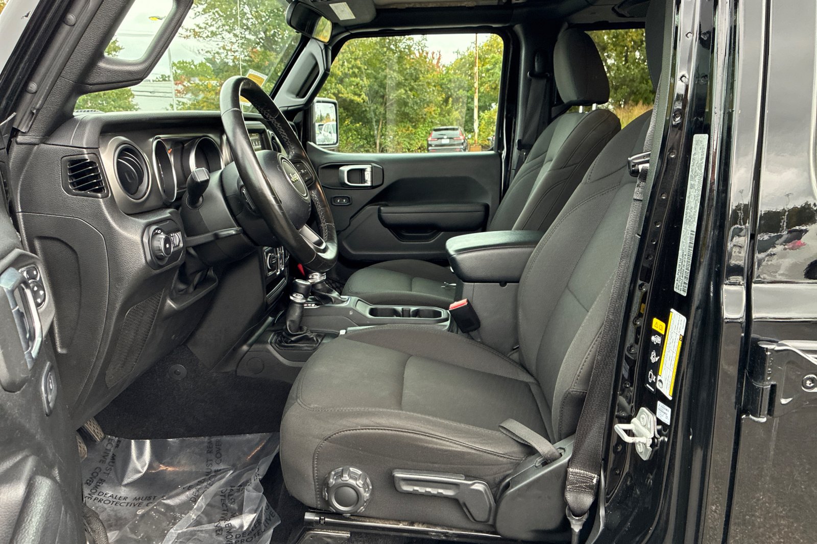 Used 2022 Black Clearcoat Jeep Unlimited Willys image 11