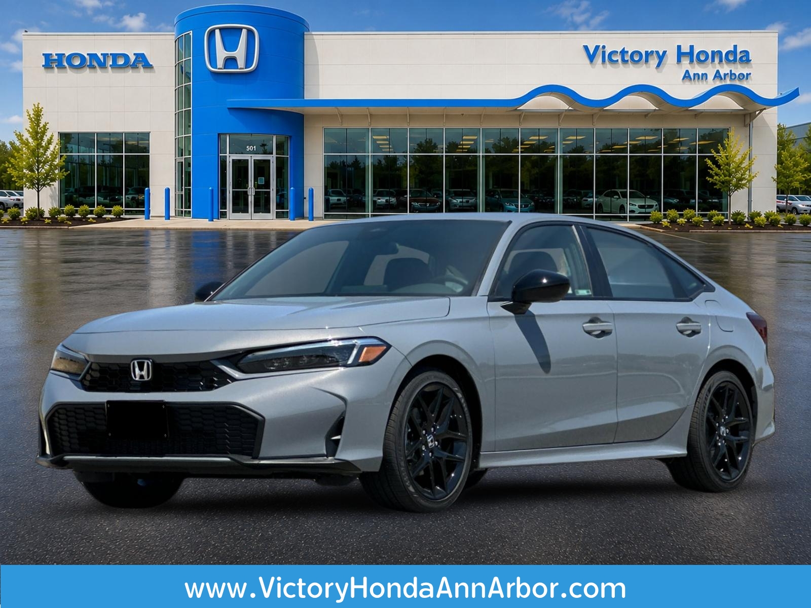 2026 Honda Civic Sedan 2WD Sport Hybrid