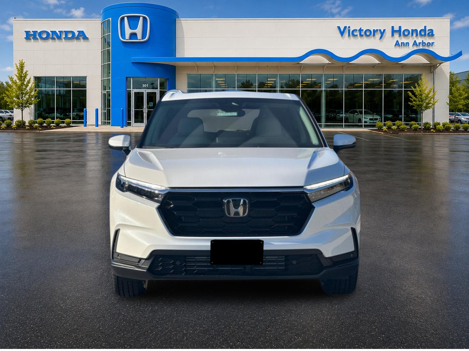 New 2027 Platinum White Pearl Honda EX-L AWD image 2