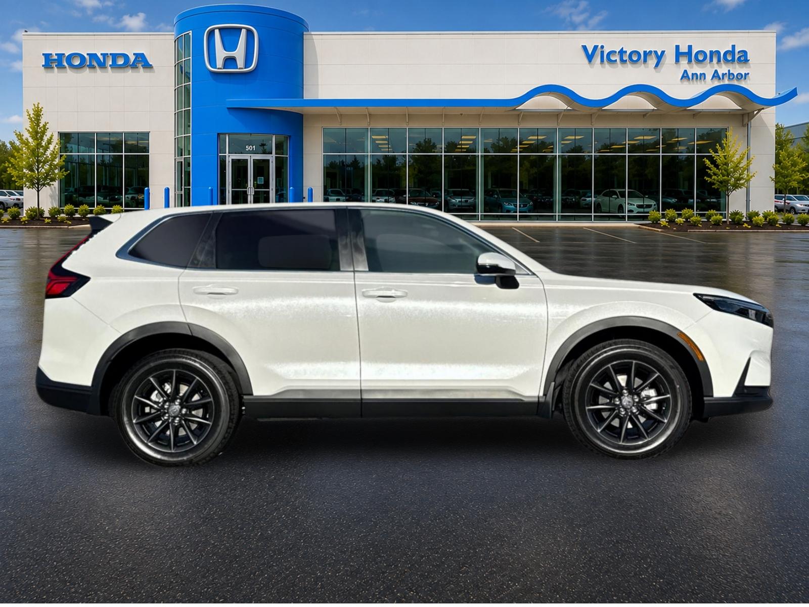 New 2027 Platinum White Pearl Honda EX-L AWD image 4