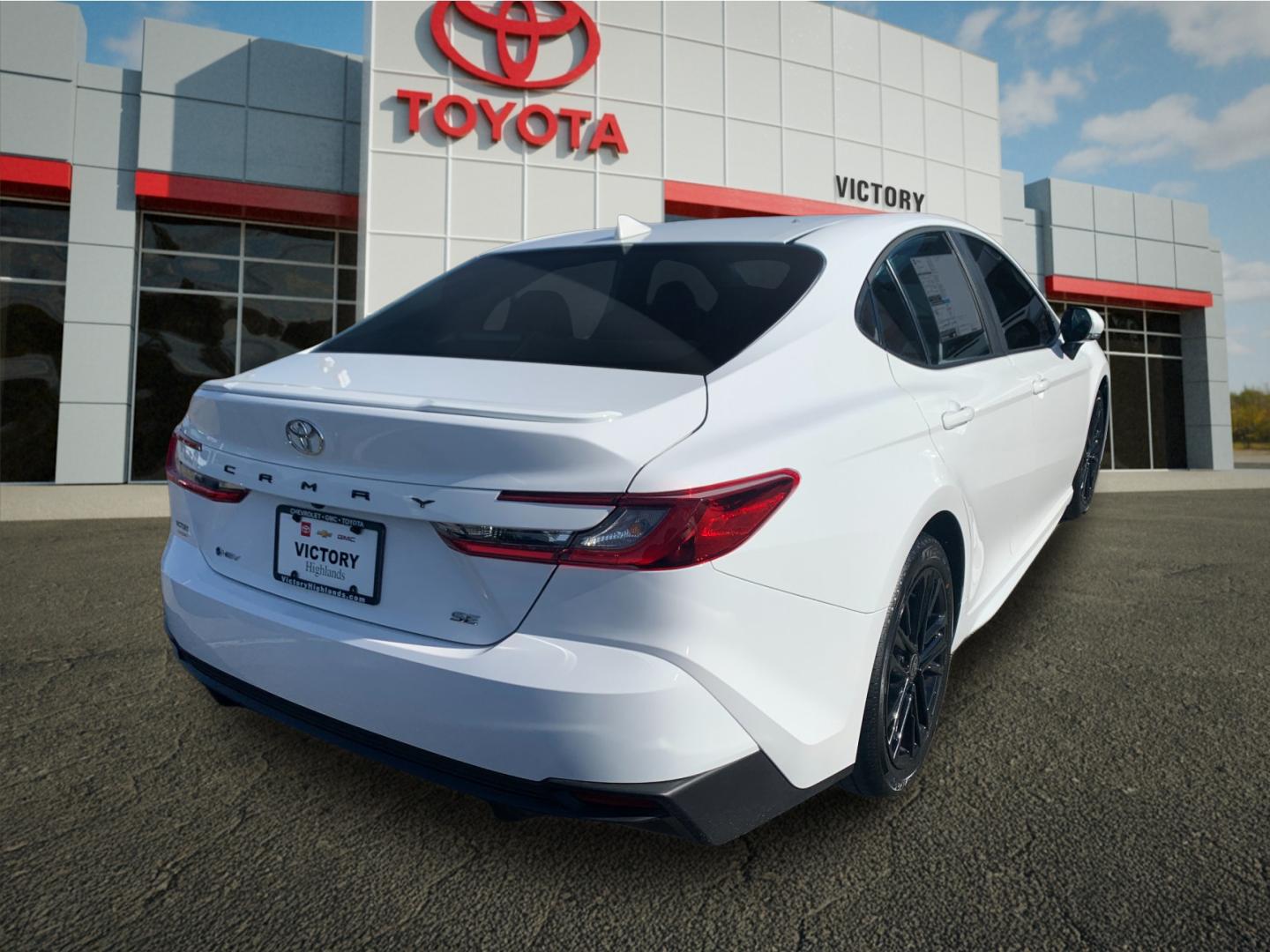 New 2026 White Toyota SE image 3