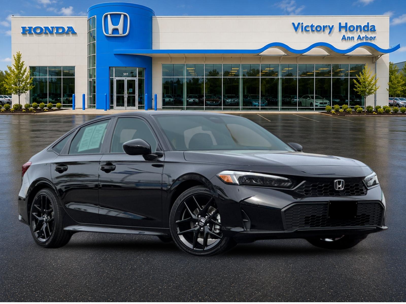 New 2026 Crystal Black Pearl Honda 2WD Sport Hybrid image 3