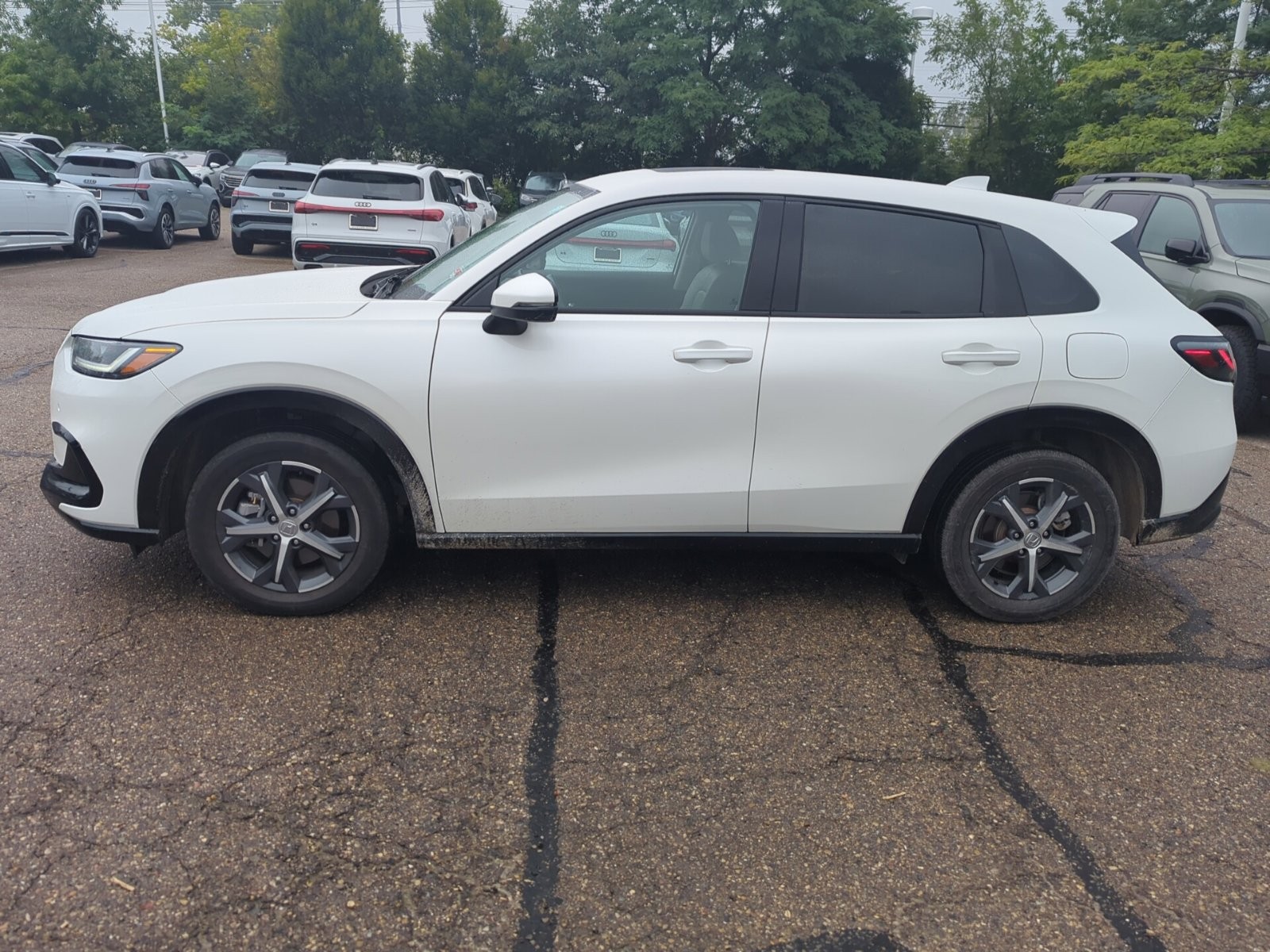 Used 2024 Platinum White Pearl Honda EX-L image 2