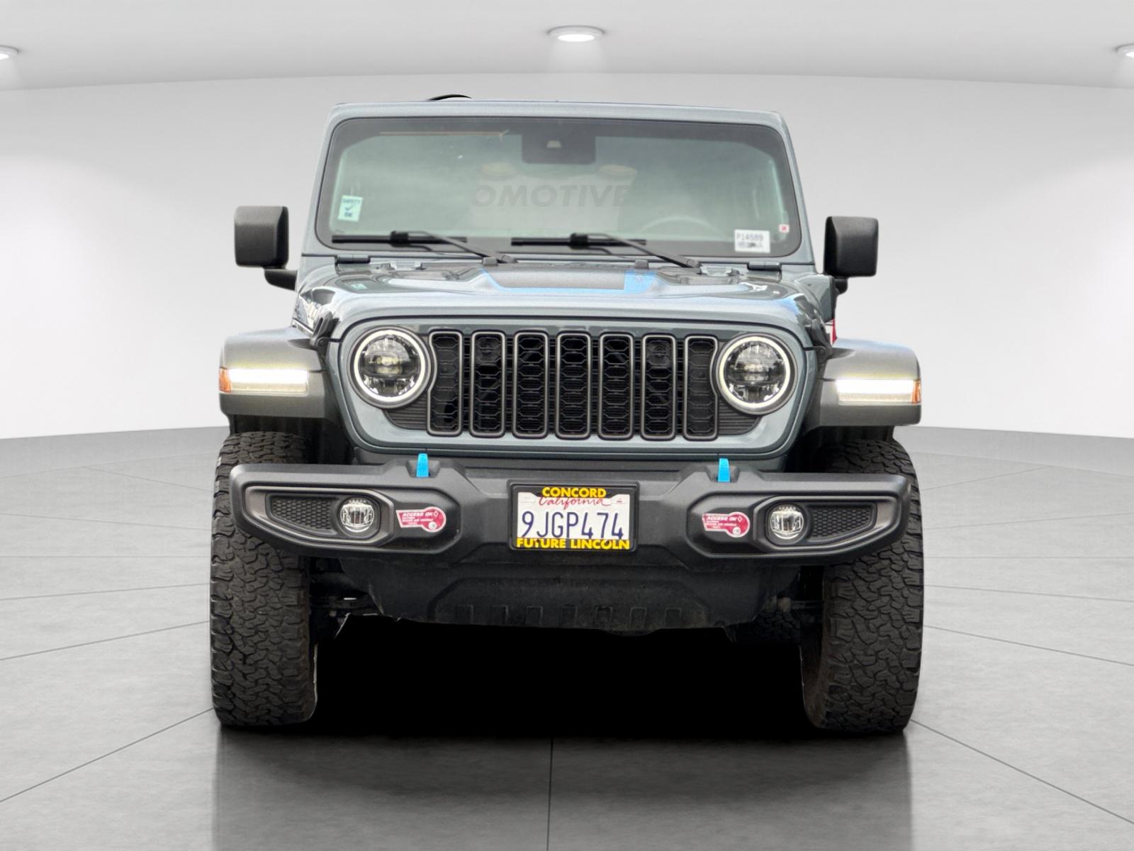 Used 2024 Gray Jeep Rubicon 4xe image 8