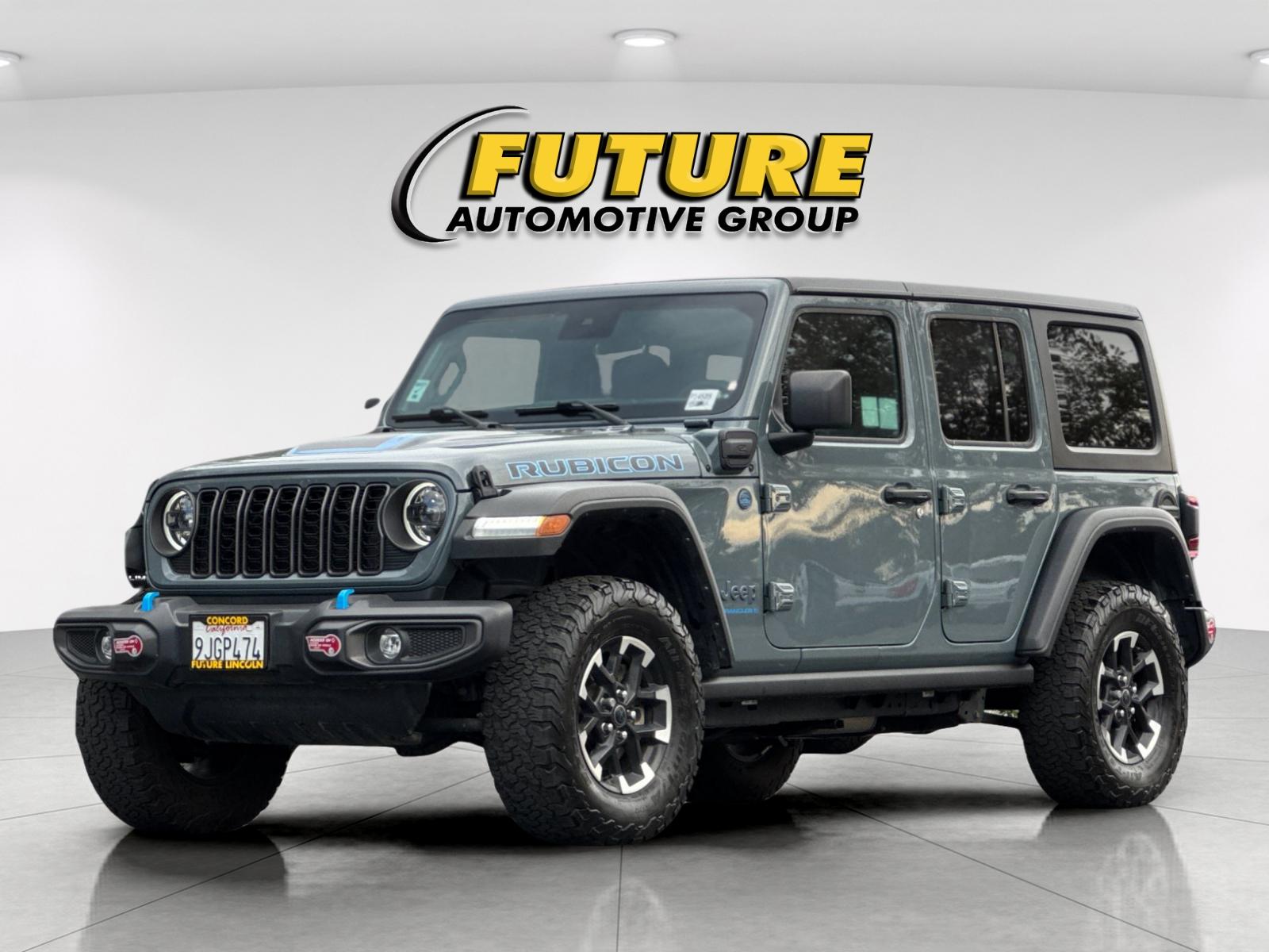 Used 2024 Gray Jeep Rubicon 4xe image 7