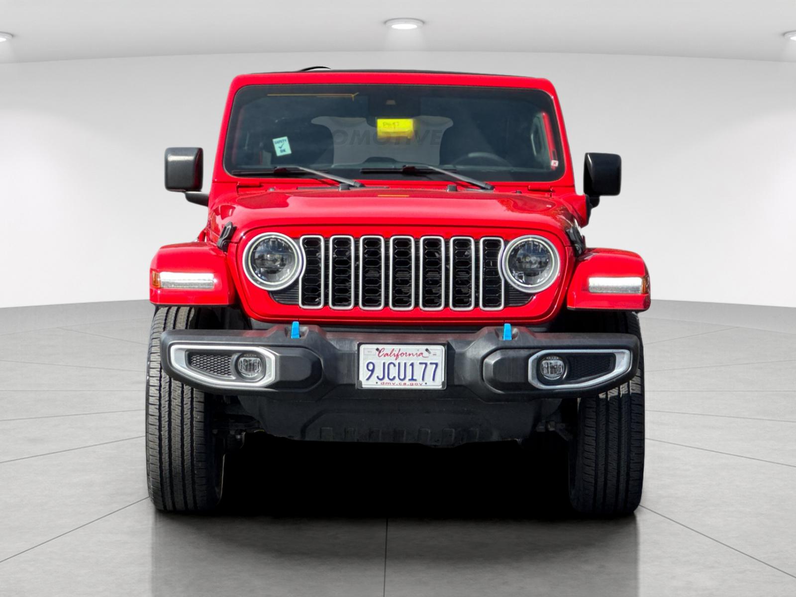 Used 2024 Red Jeep Sahara 4xe image 8