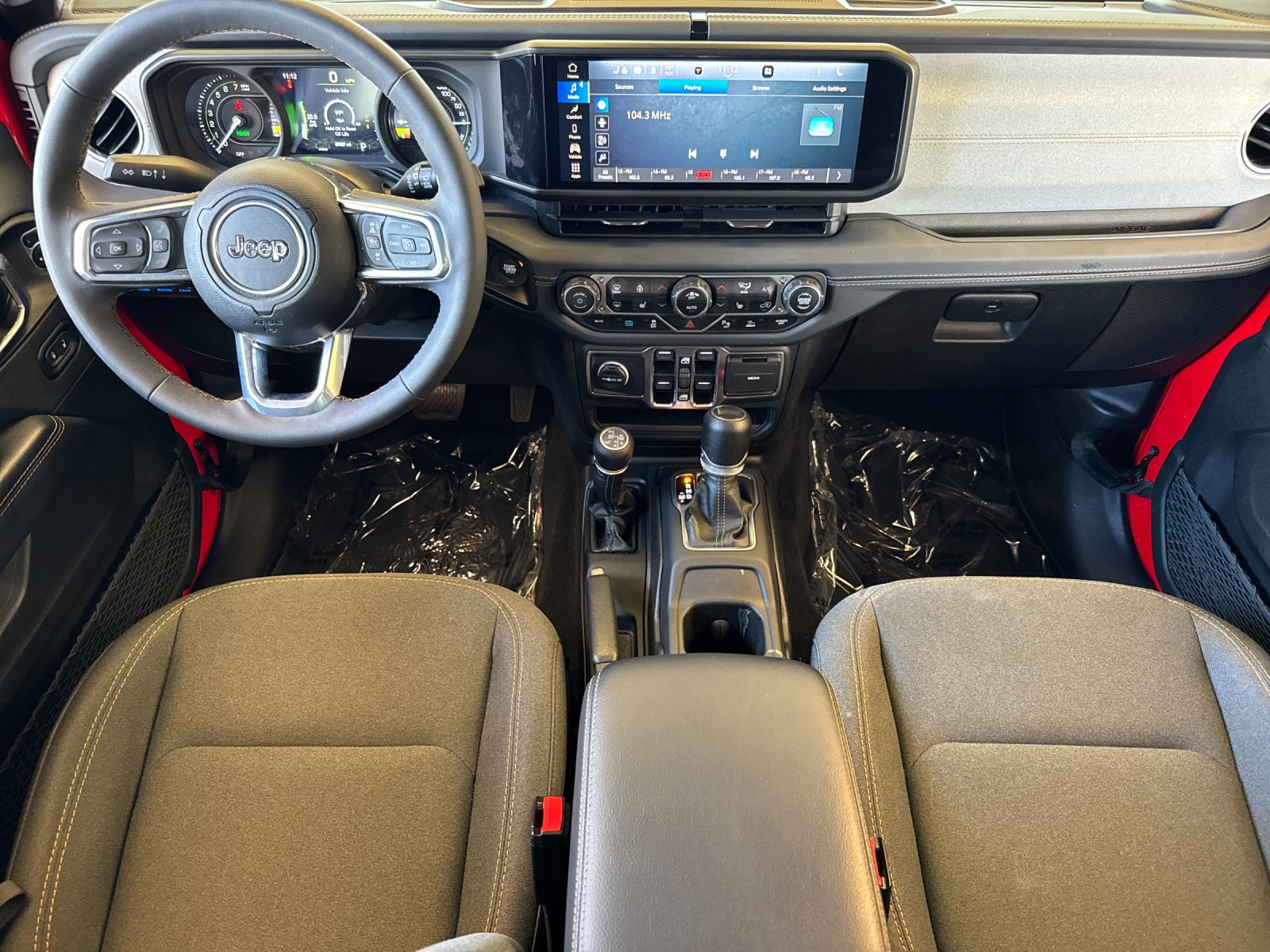 Used 2024 Red Jeep Sahara 4xe image 12