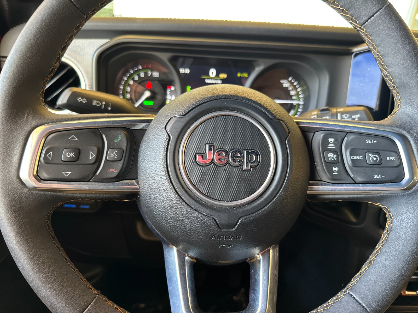 Used 2024 Red Jeep Sahara 4xe image 22