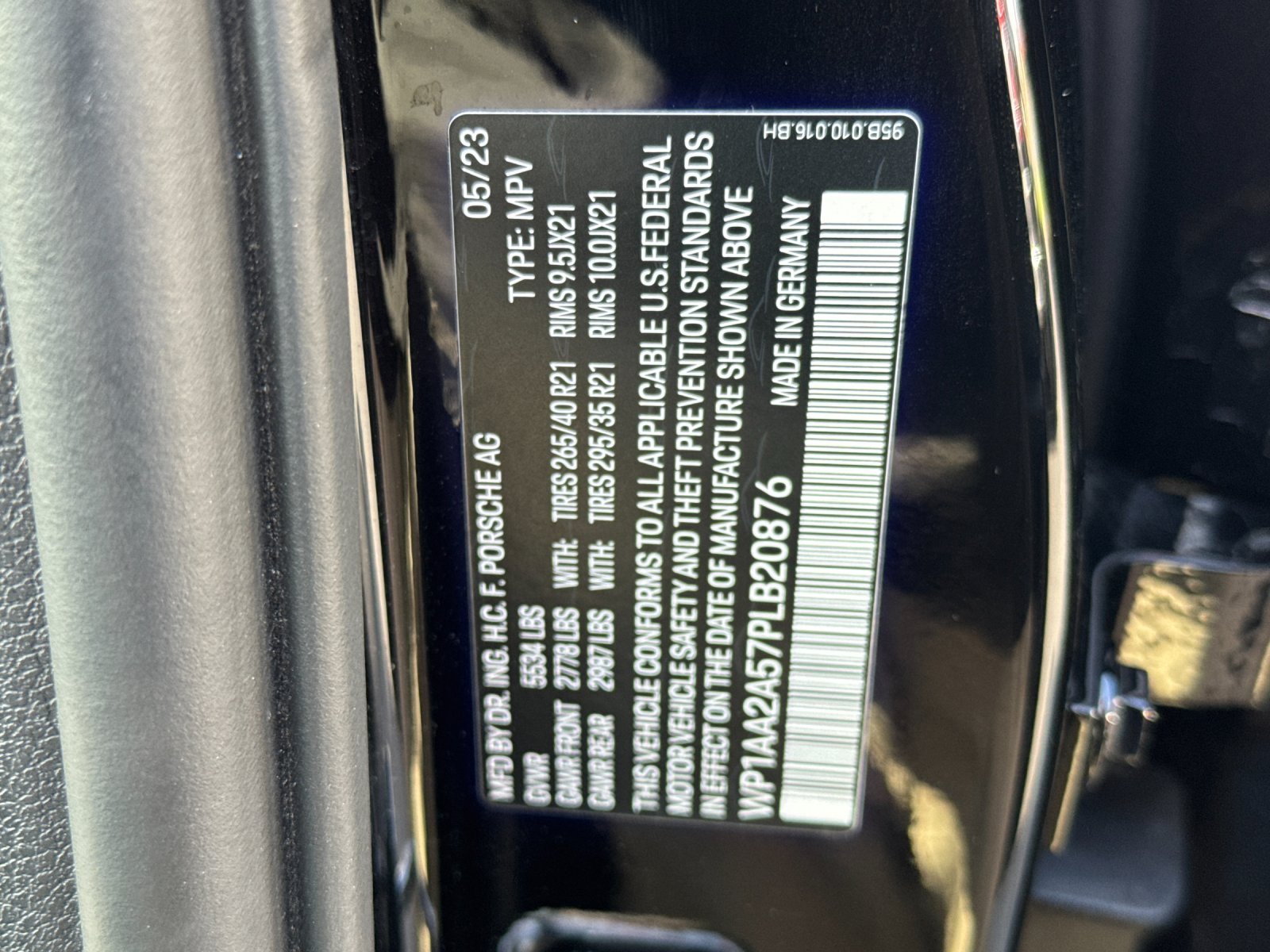 Used 2023 Black Porsche T image 28