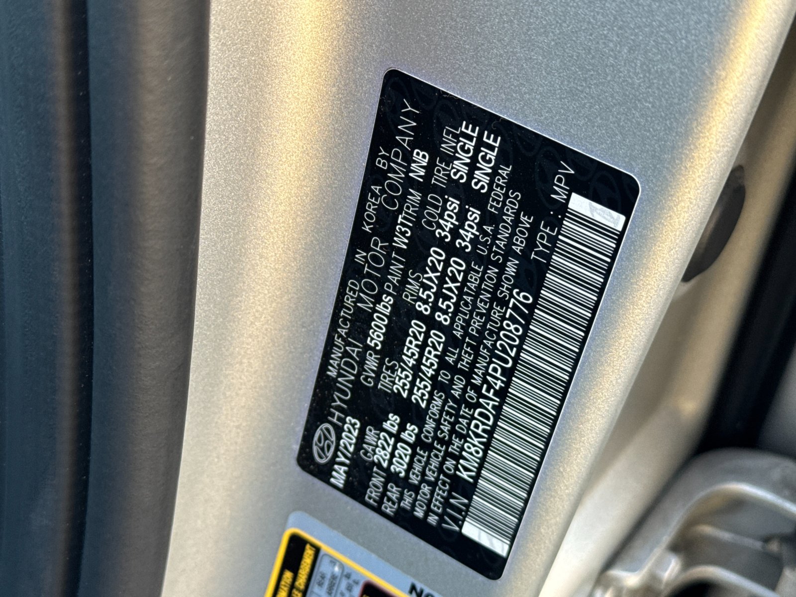 Certified Used 2023 Gold Hyundai Limited image 28