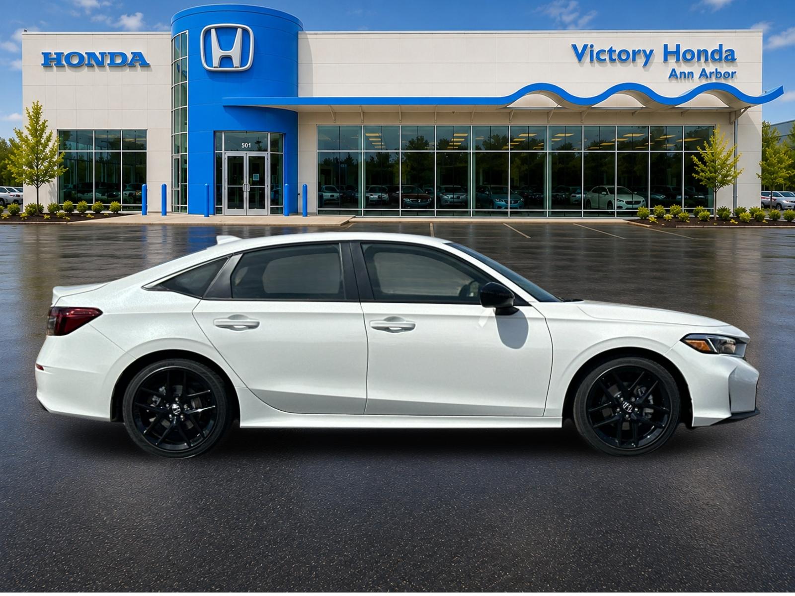 New 2026 Platinum White Pearl Honda 2WD Sport Hybrid image 4