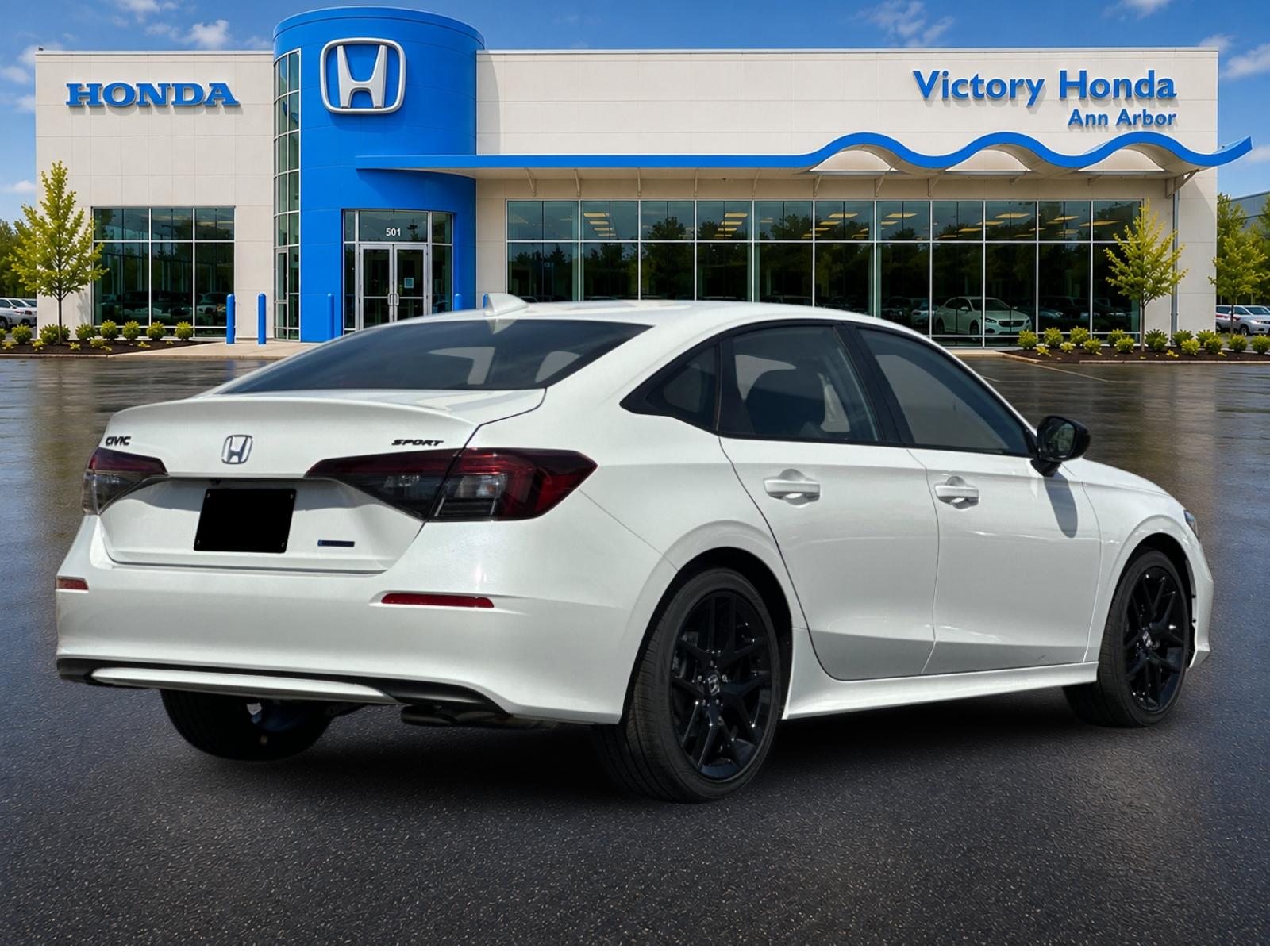New 2026 Platinum White Pearl Honda 2WD Sport Hybrid image 5