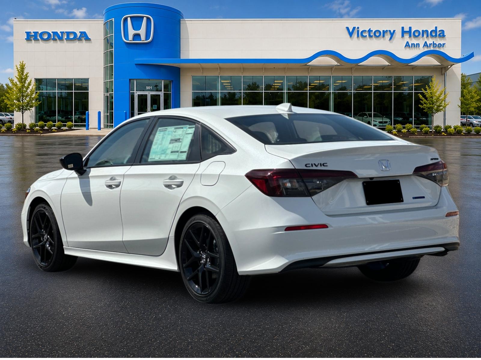 New 2026 Platinum White Pearl Honda 2WD Sport Hybrid image 7