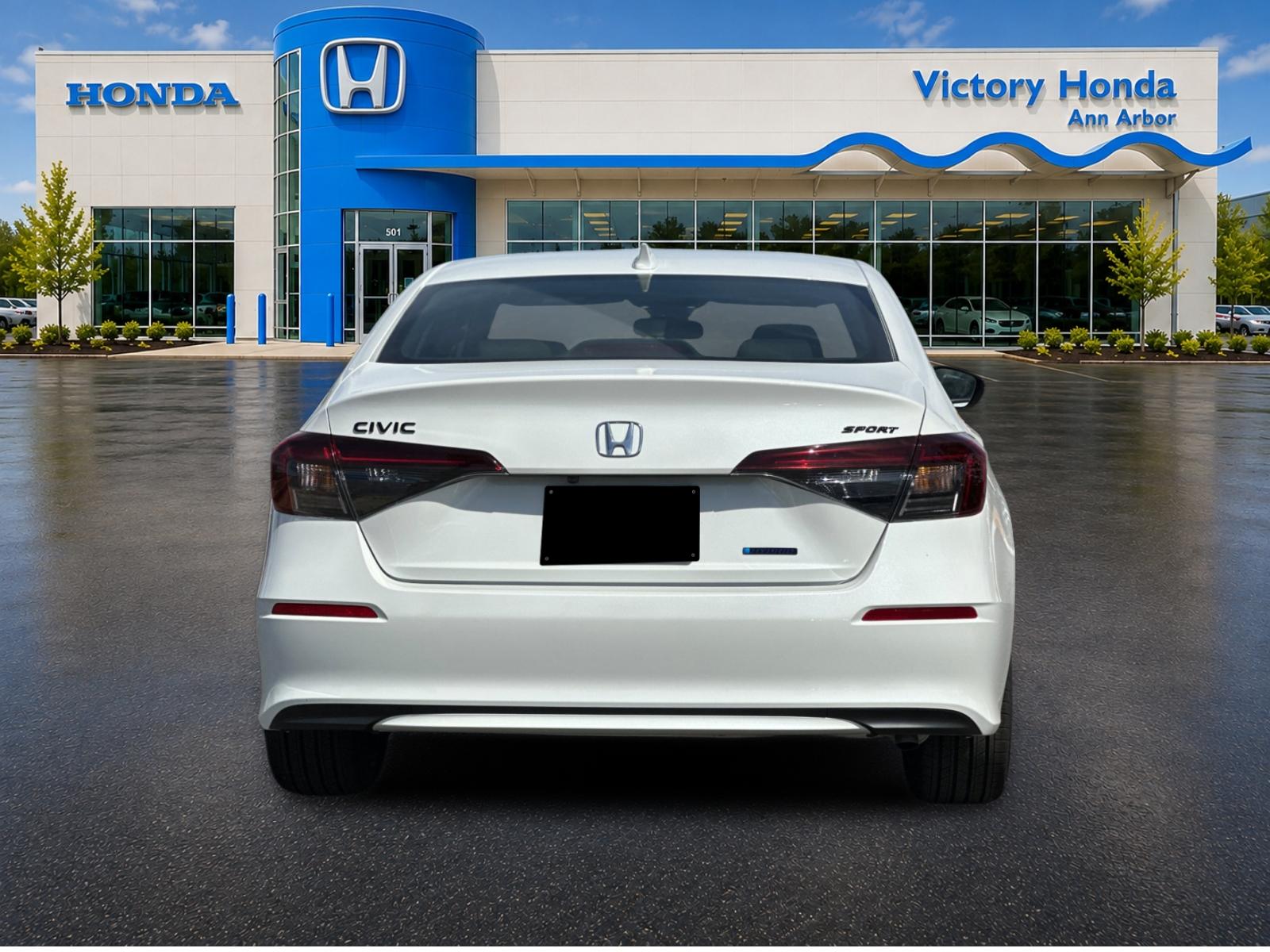 New 2026 Platinum White Pearl Honda 2WD Sport Hybrid image 6