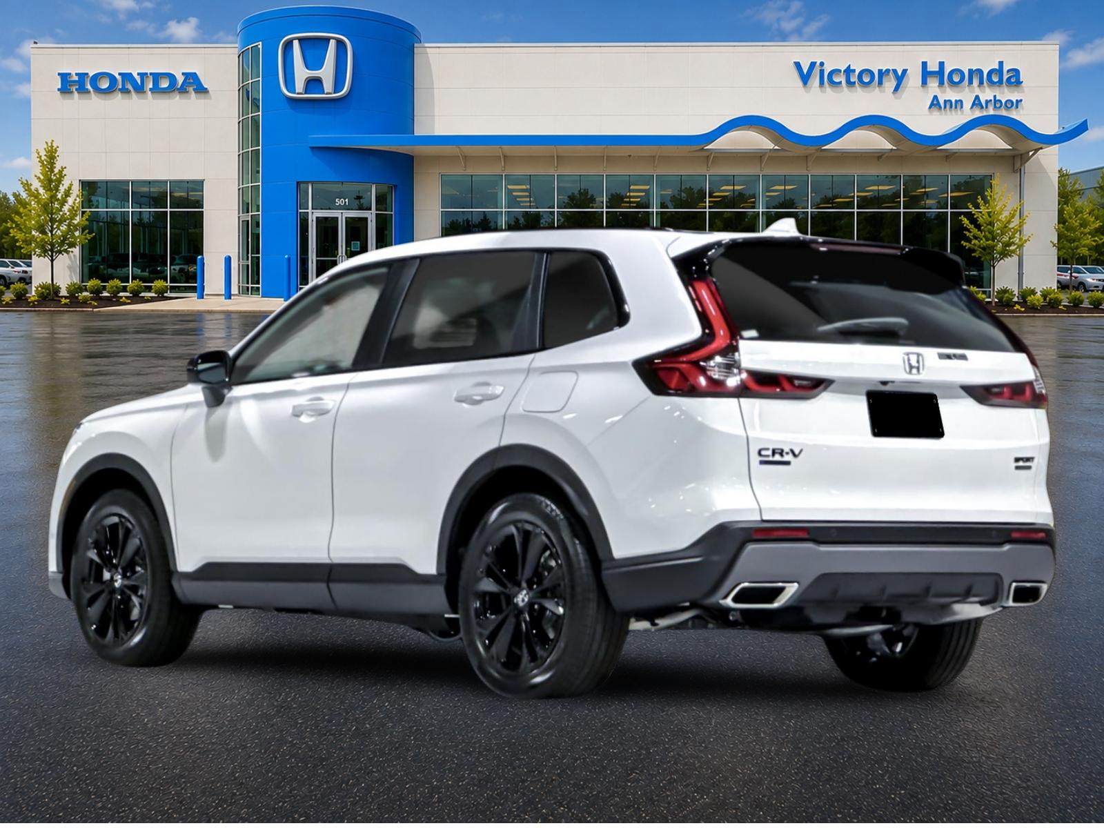 New 2027 Platinum White Pearl Honda Sport Touring Hybrid AWD image 7