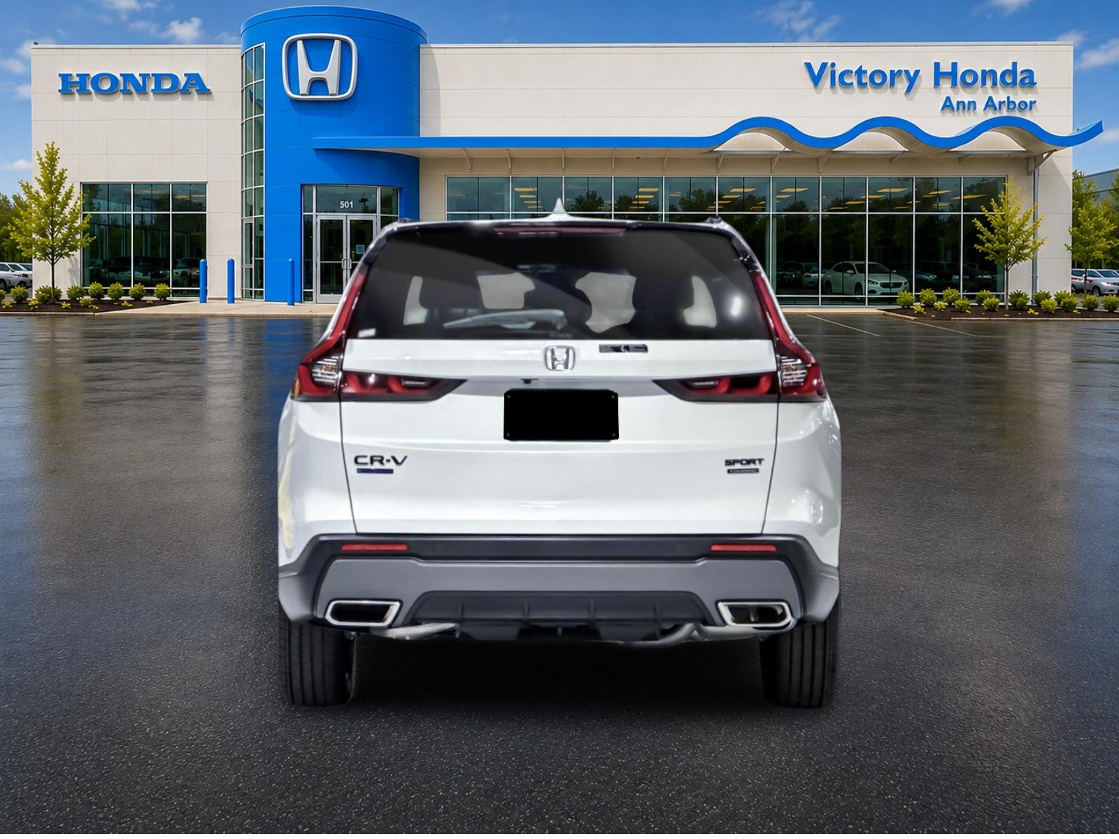 New 2027 Platinum White Pearl Honda Sport Touring Hybrid AWD image 6