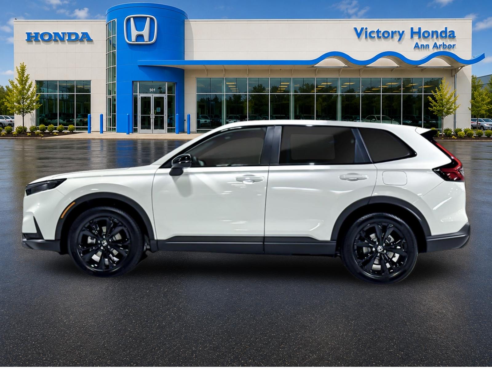 New 2027 Platinum White Pearl Honda Sport Touring Hybrid AWD image 8